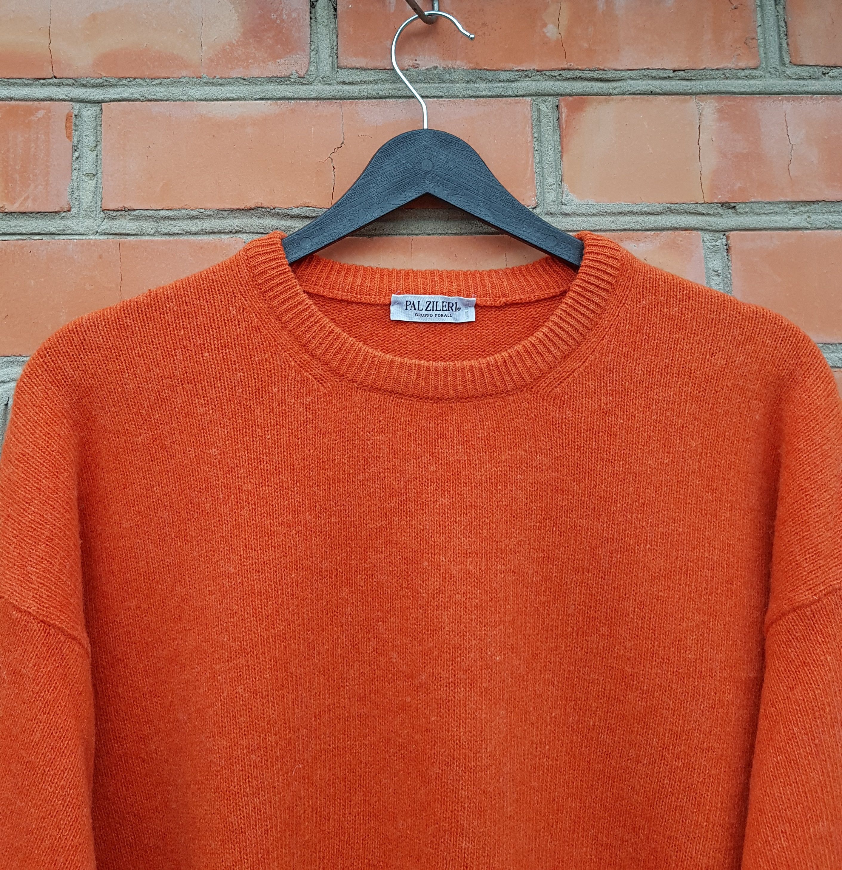 Pal Zileri Pal Zileri Vintage Orange Wool Sweater sz 56 Size US XXL / EU 58 / 5 - 3 Thumbnail