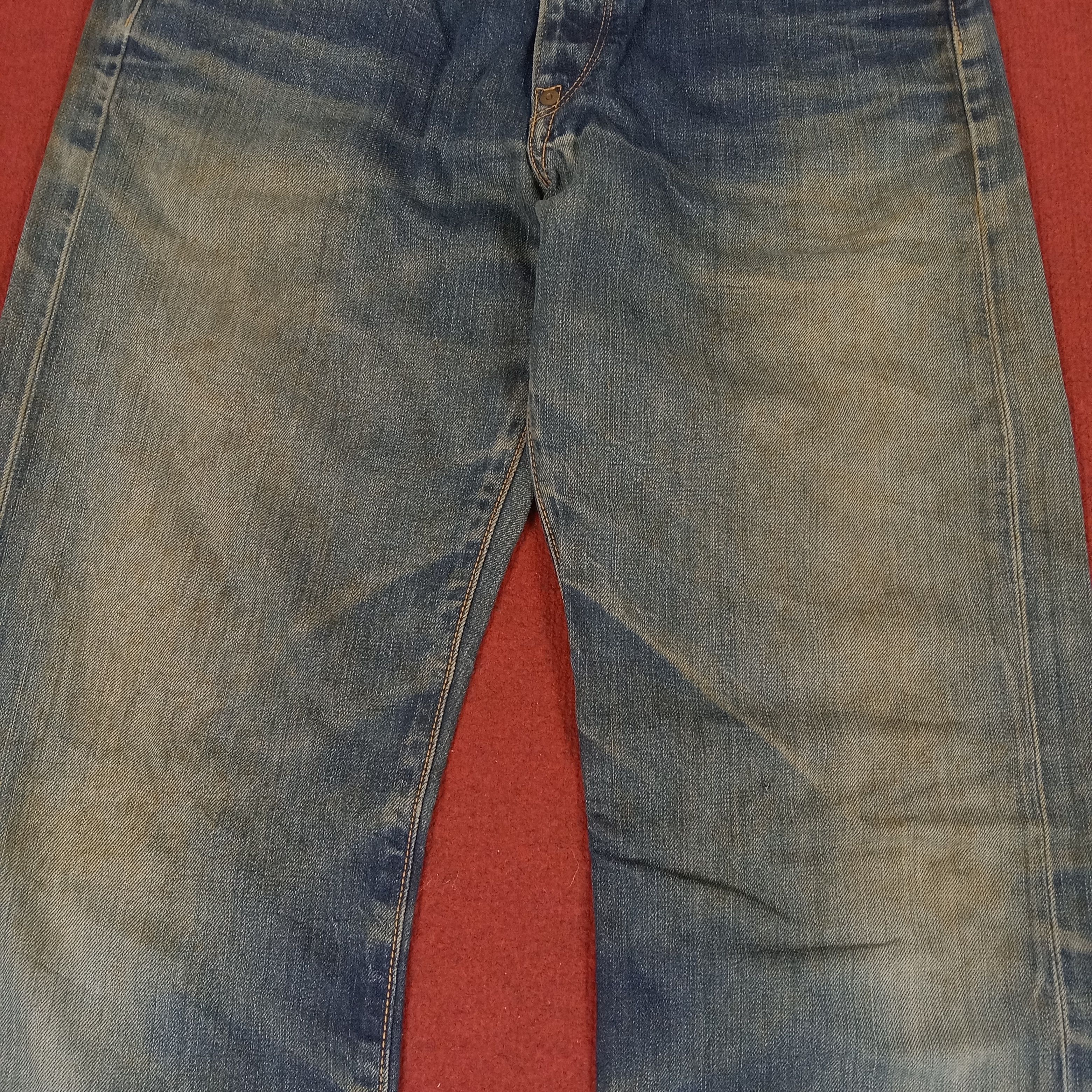Lee Lee Streetwear Style Distressed Jeans Size US 31 - 4 Thumbnail