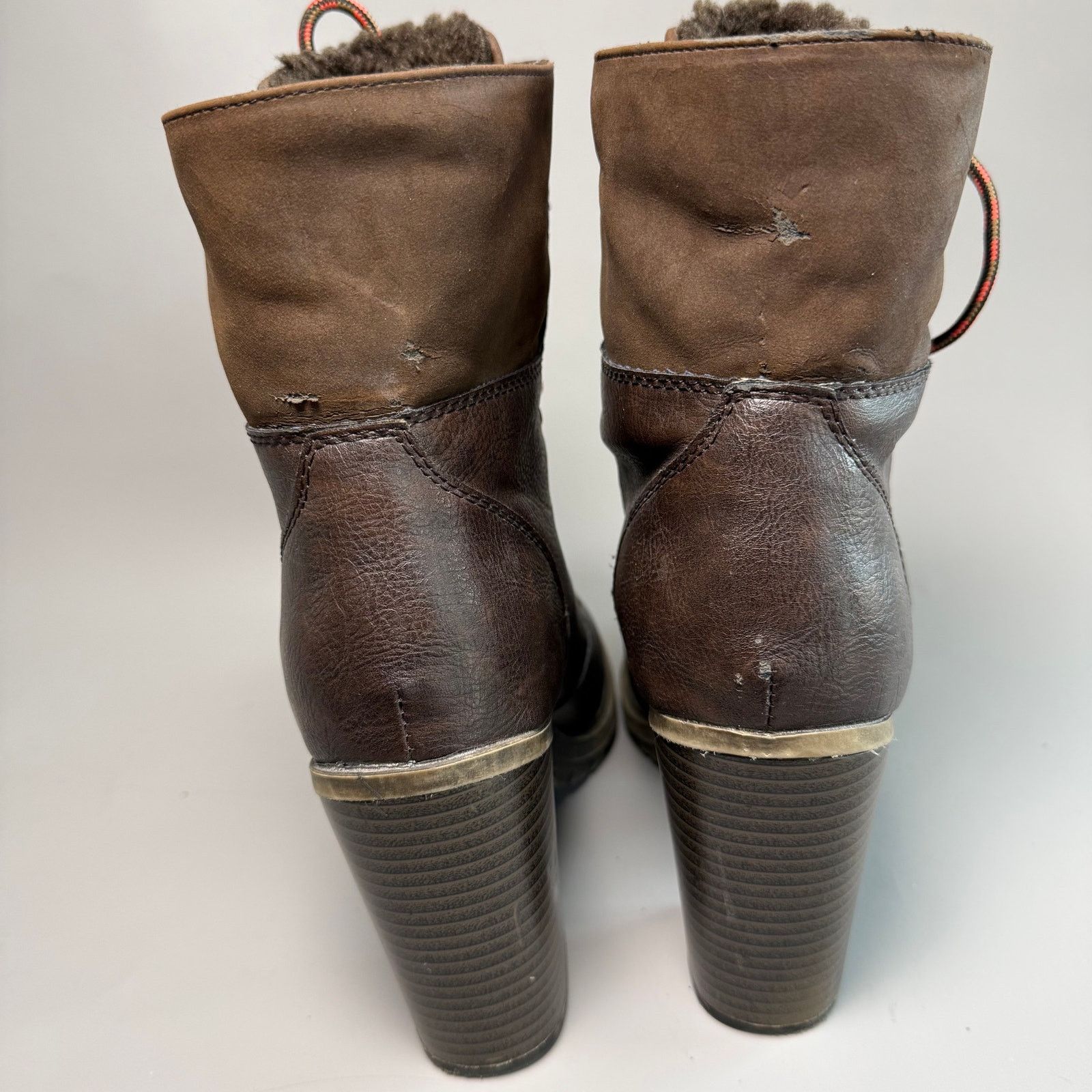 UNIONBAY UnionBay Lionel Fleece Lined Combat Boots Size US 8 / IT 38 - 4 Thumbnail