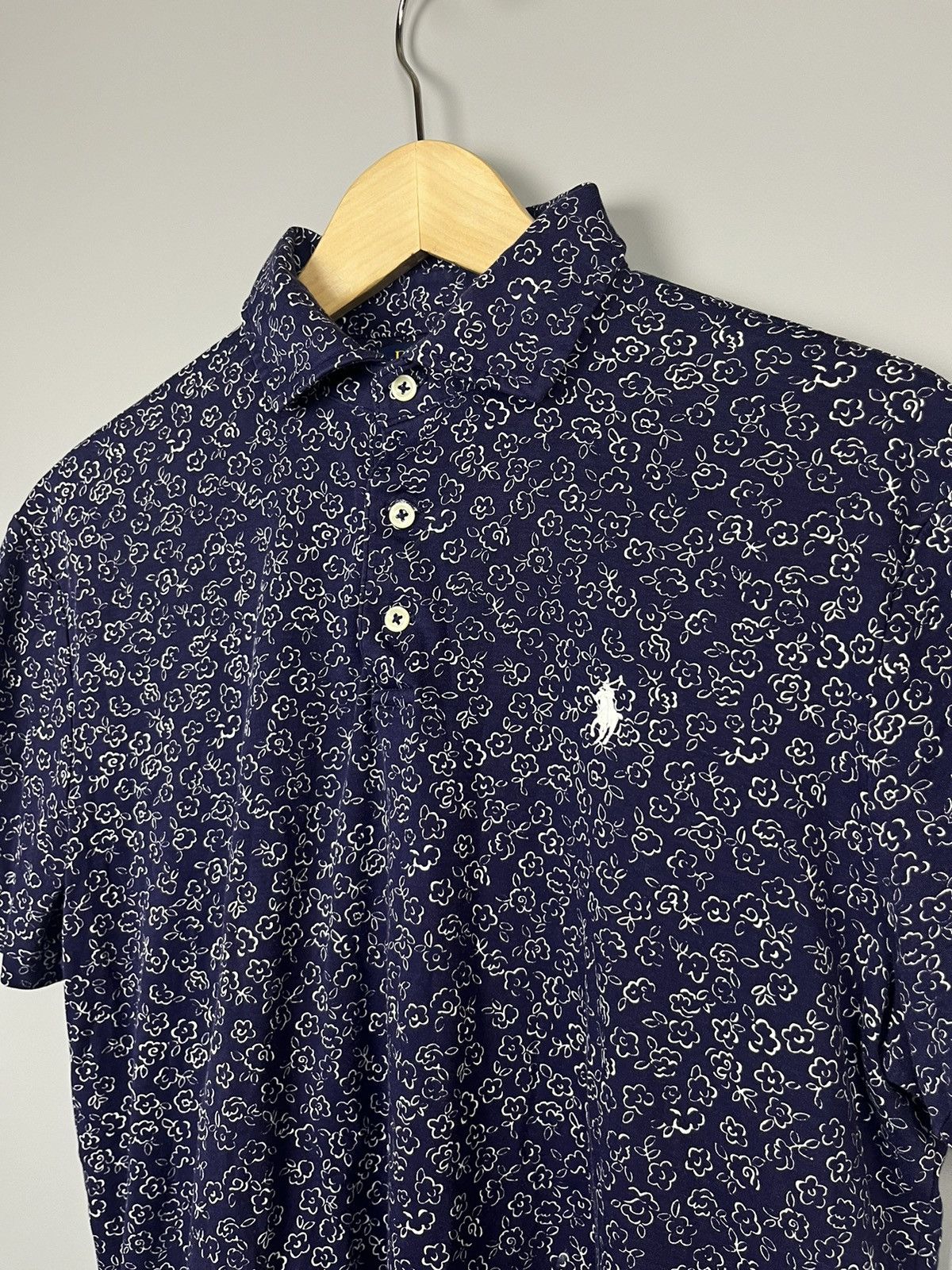 Polo Ralph Lauren (M) Polo Ralph Lauren flower print polo shirt Size US S / EU 44-46 / 1 - 2 Thumbnail