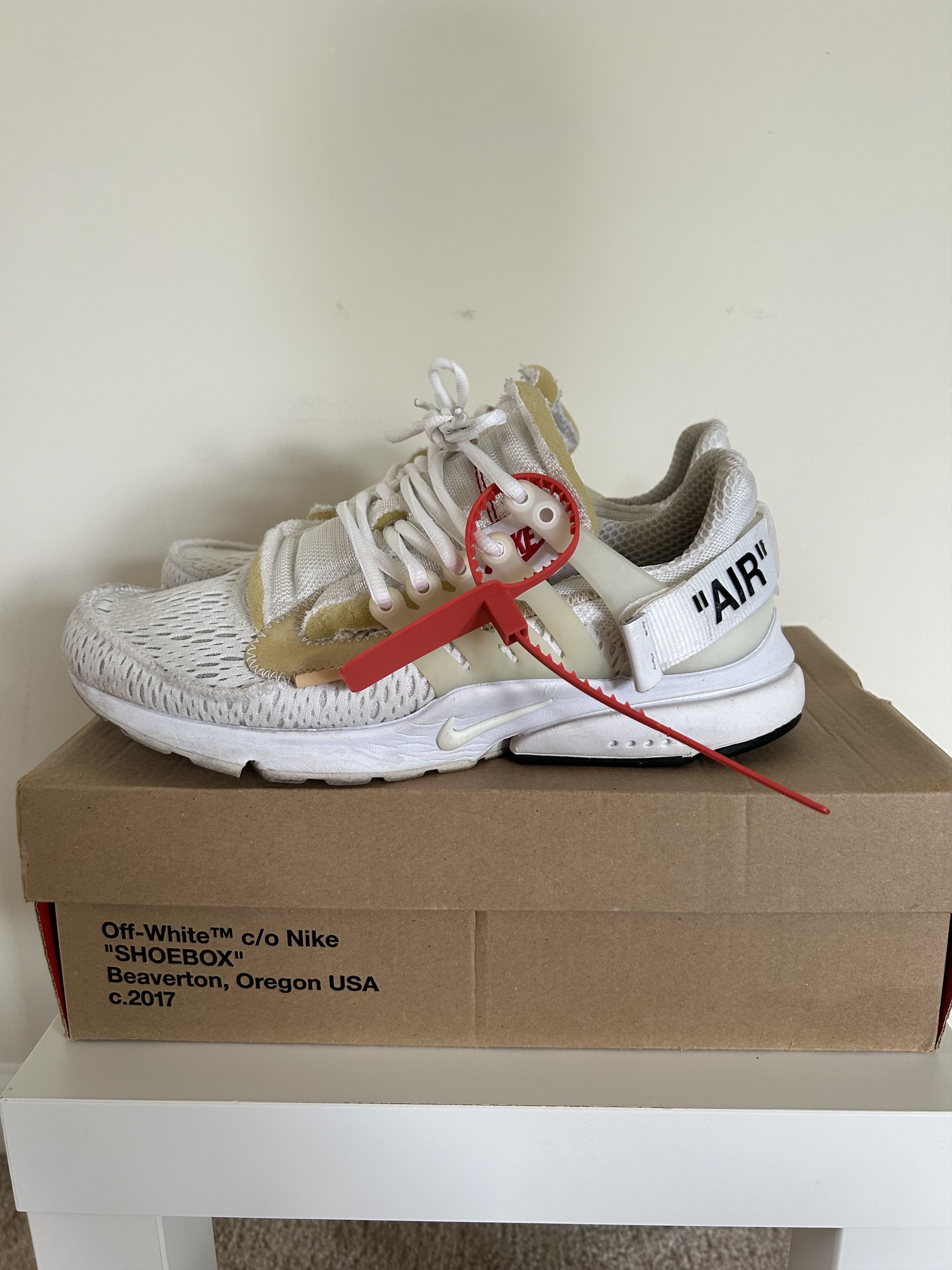 Nike off white presto 2.0 best sale