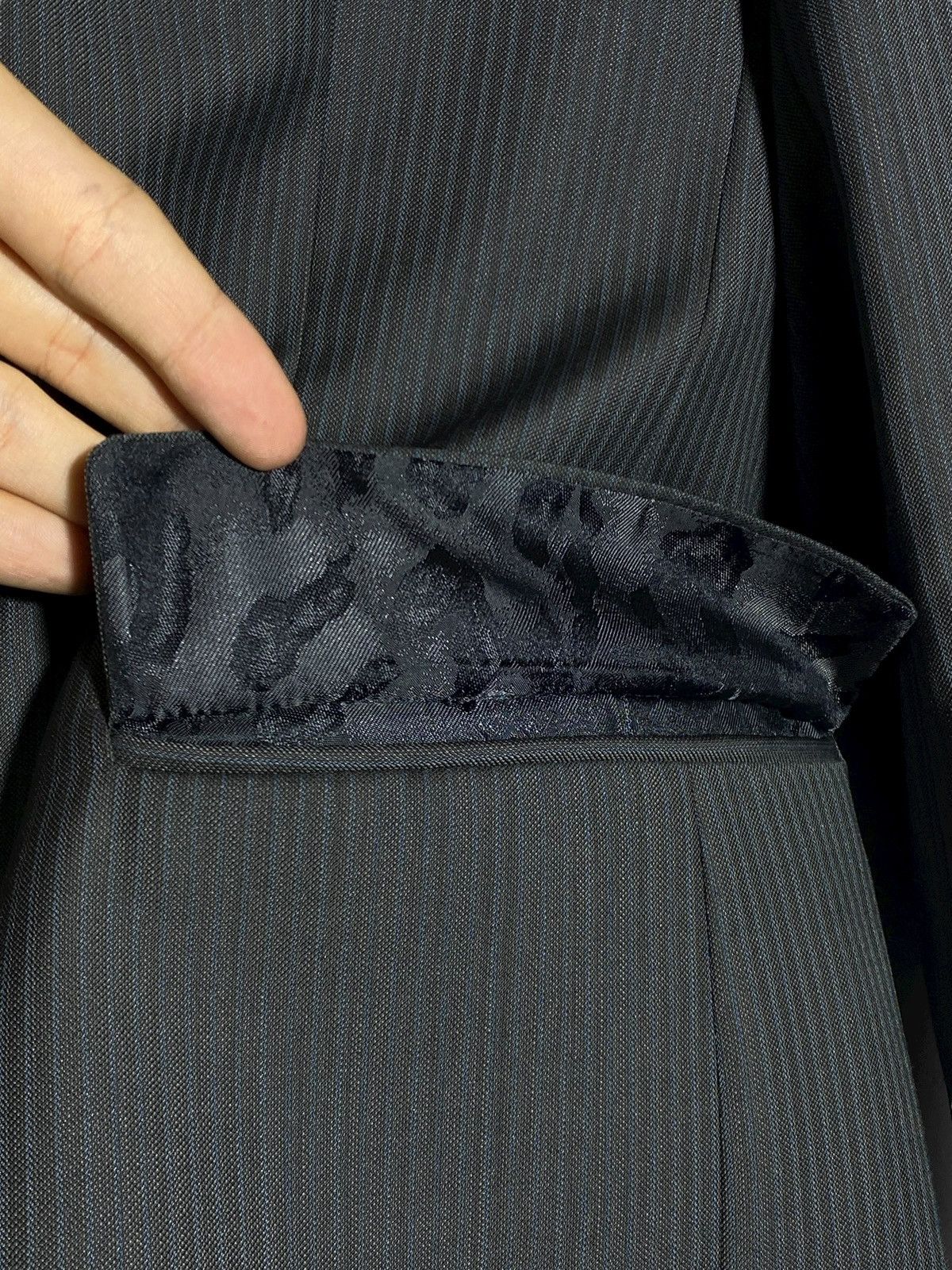 Versace Versace Collection Pinstripe Wool Blend Men’s Premium Suit Size 50R - 7 Thumbnail