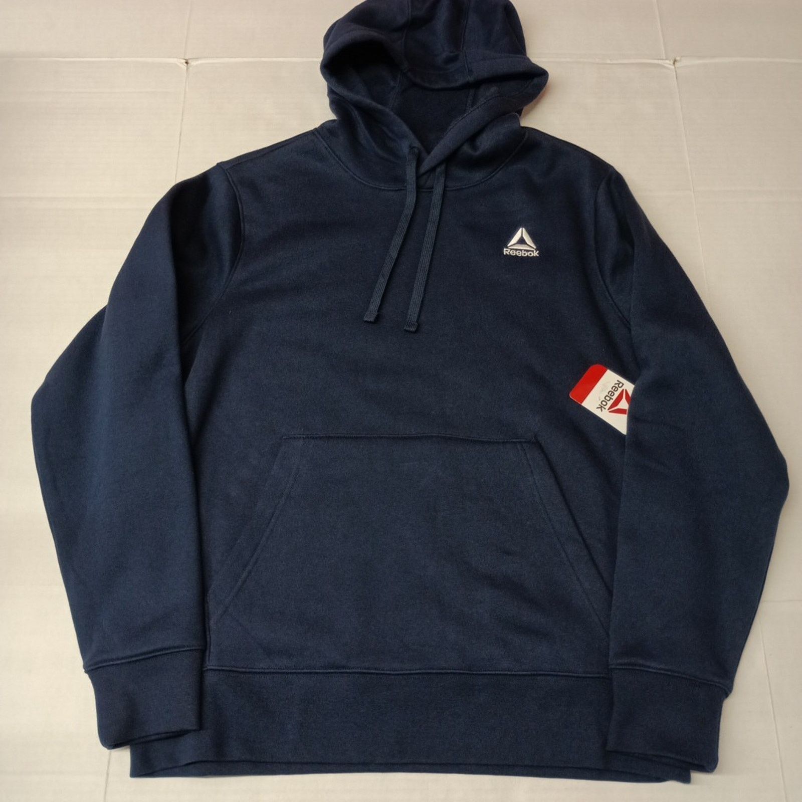 Reebok Reebok Delta Logo Hoodie Men's Size M Blue Kangaroo Pocket Size US M / EU 48-50 / 2 - 1 Thumbnail