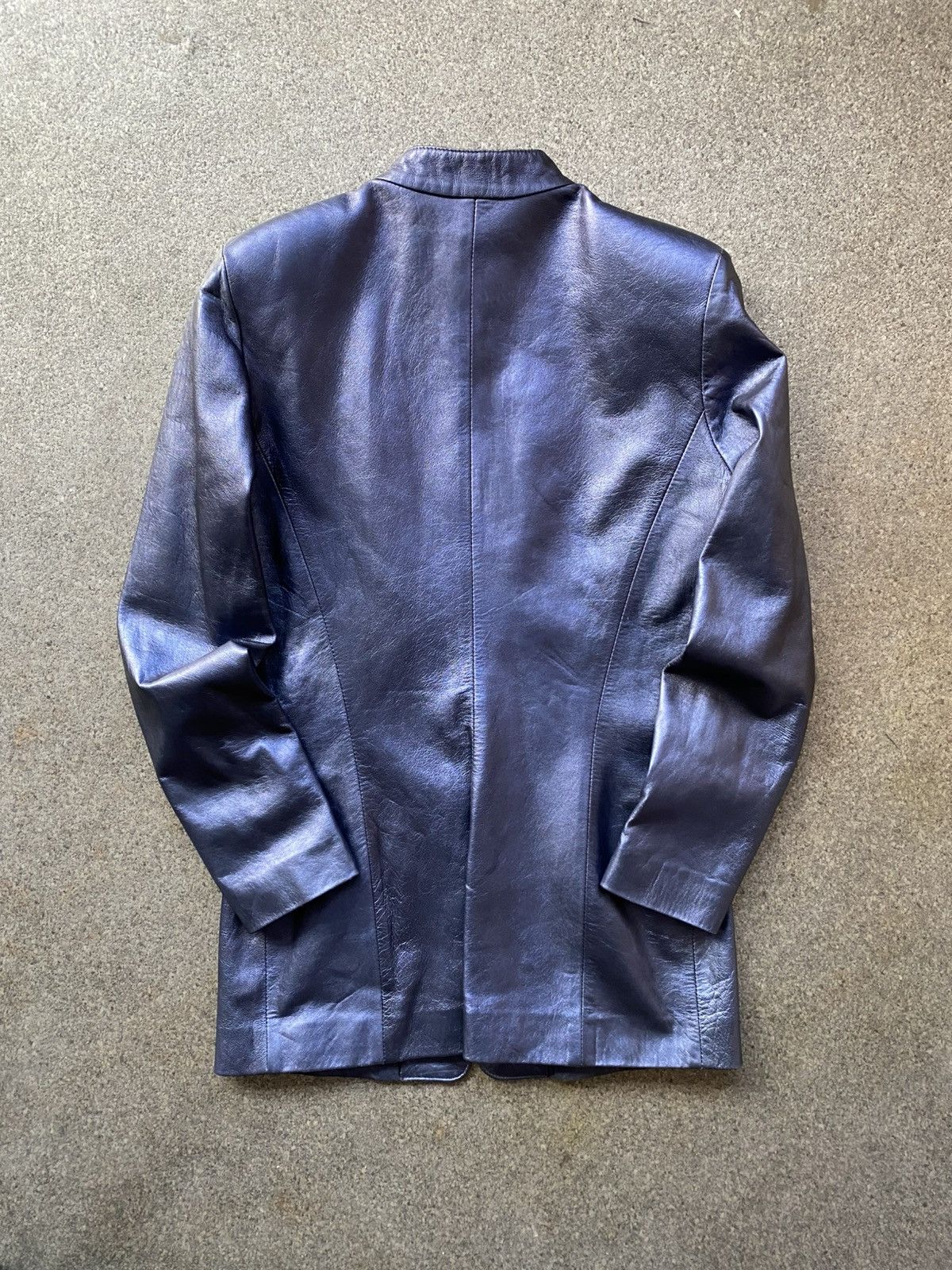 Gianfranco Ferre × Vintage Vintage Gianfranco Ferre GF Leather Jacket Size M / US 6-8 / IT 42-44 - 3 Thumbnail