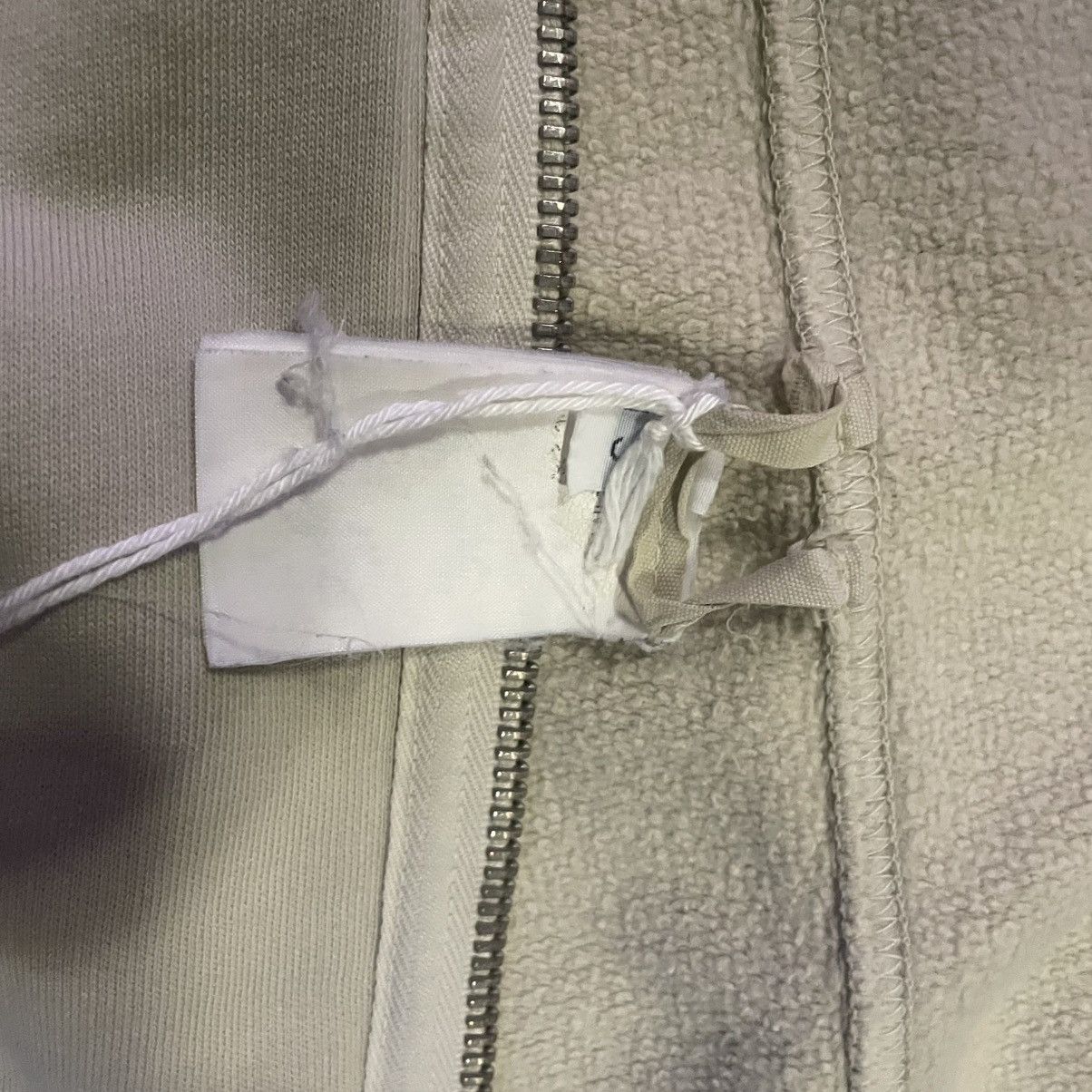 Rick Owens Drkshdw 2000s Vintage Era Rick Owens DRKSHDW Pearl Cream Gimp Hoodie Size US S / EU 44-46 / 1 - 3 Thumbnail