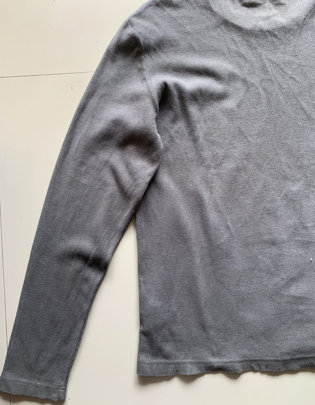 Cos COS Grey Waffle Knit Long Sleeve Sweater Size US L / EU 52-54 / 3 - 7 Thumbnail
