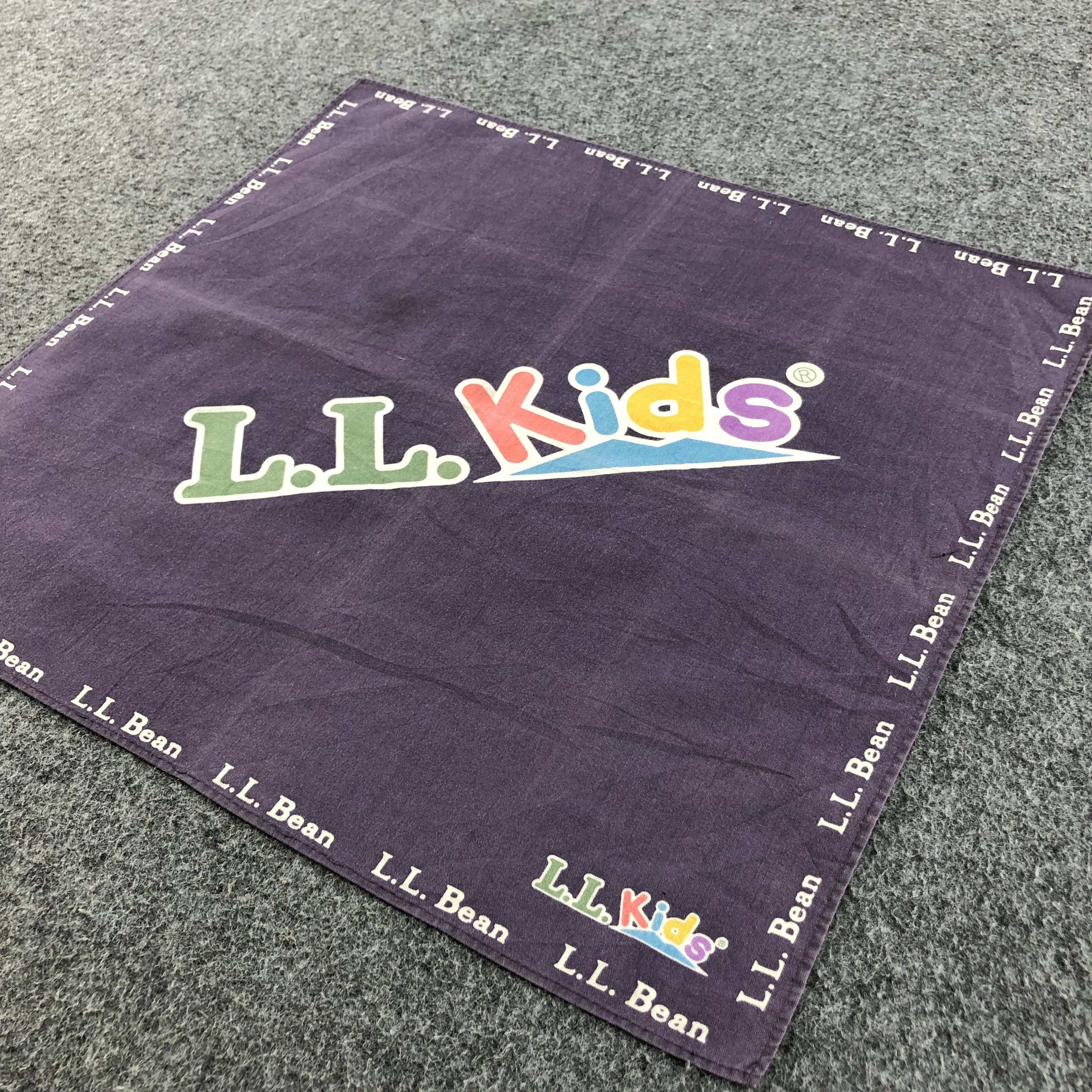 L.L. Bean L.L Beans Kids Handkerchief Neckerchief Bandana H1418 Size ONE SIZE - 3 Thumbnail