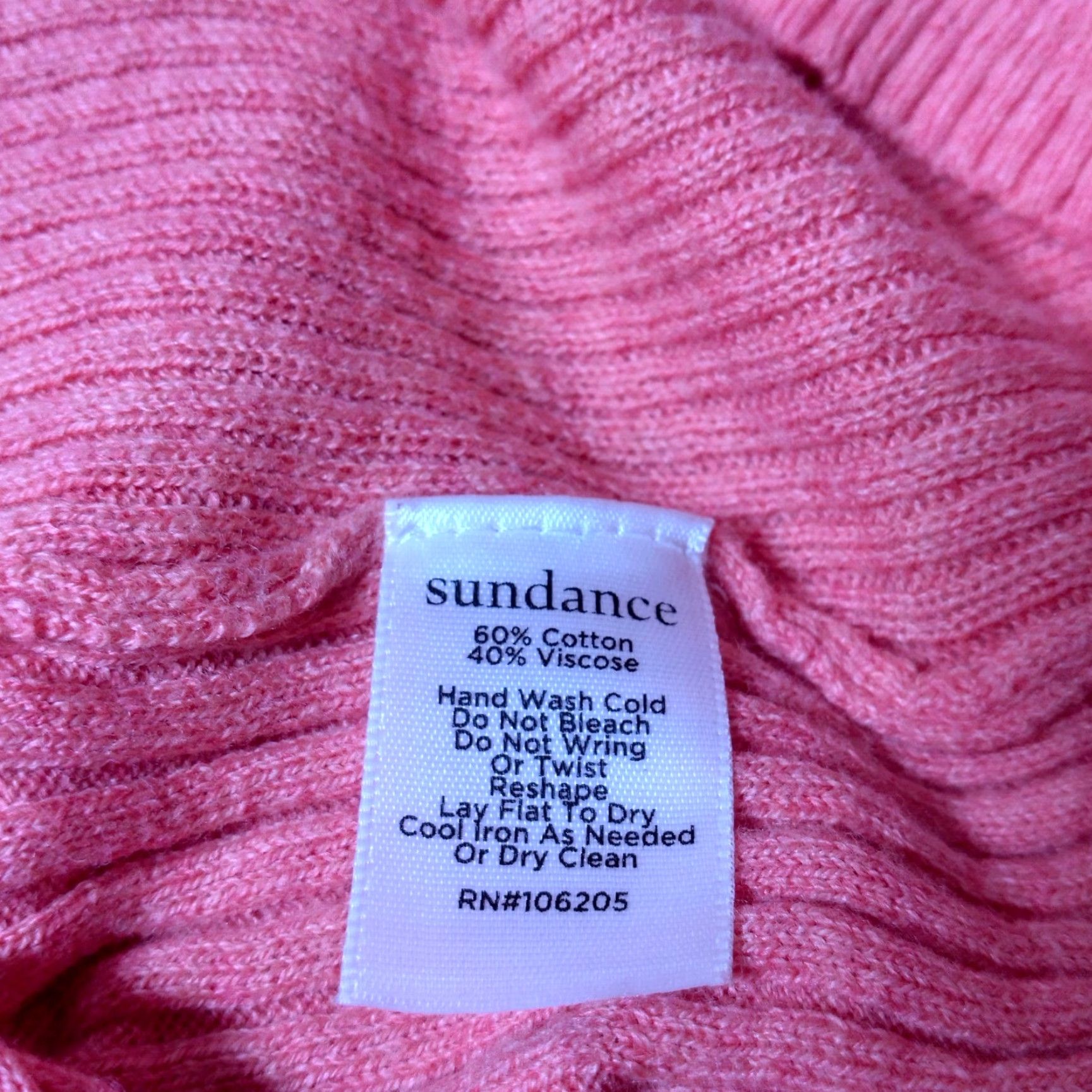 Vintage Vintage Sundance women's tank top knit sleeveless sweater shirt M Peach salmon cotton viscose casual summer Size M / US 6-8 / IT 42-44 - 6 Thumbnail