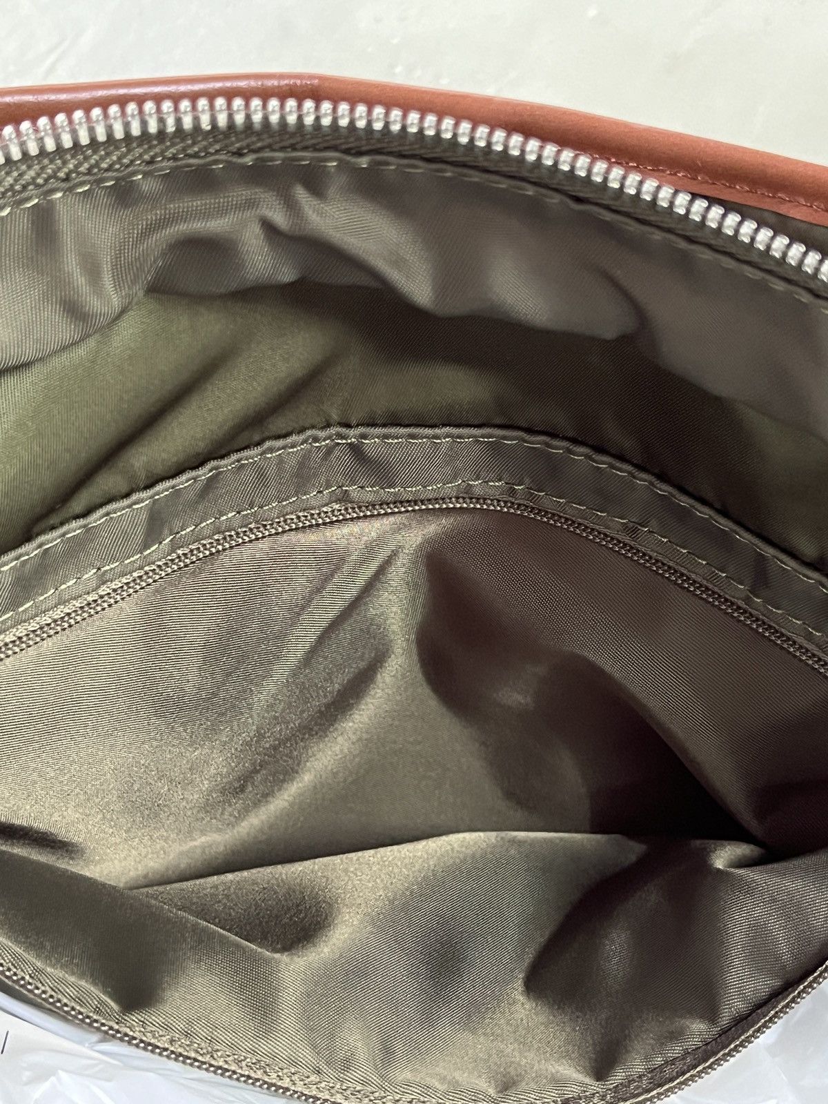Yohji Yamamoto 2000's Yohji Yamamoto Y’saccs Nylon Hobo Bag Size ONE SIZE - 11 Thumbnail