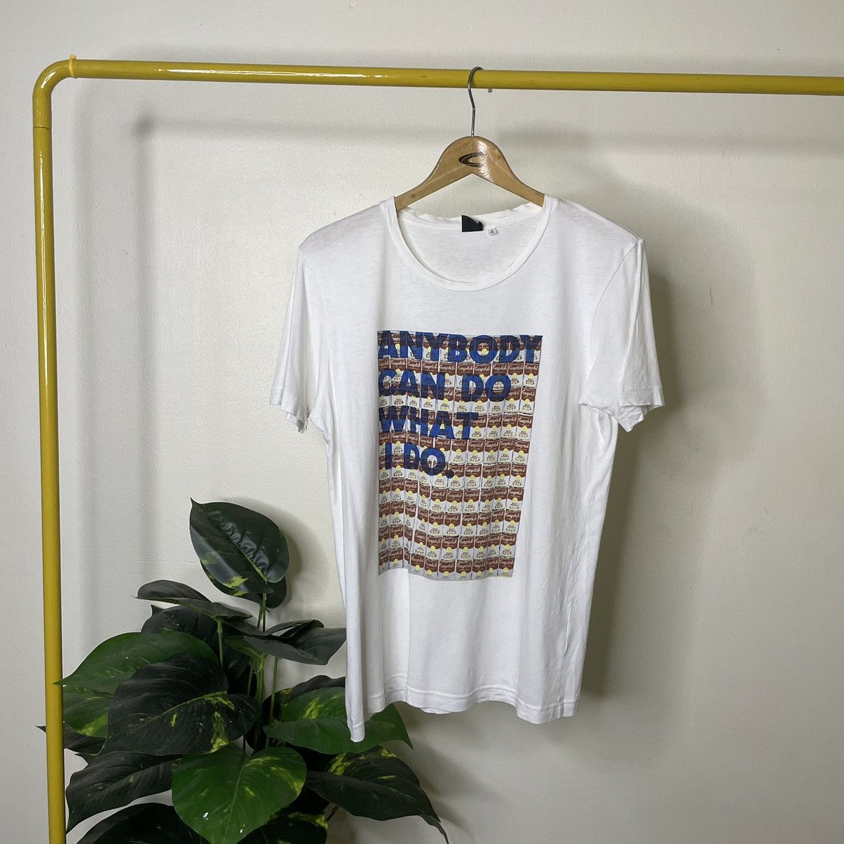 Andy Warhol × Japanese Brand Andy Warhol Campbells Soup Artwork Collaboration T Shirt Size US M / EU 48-50 / 2 - 1 Thumbnail