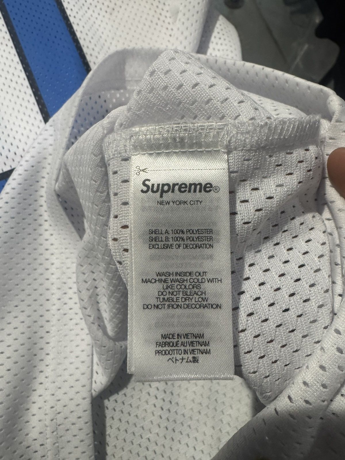 Supreme Supreme Find God Jersey White Size US XXL / EU 58 / 5 - 8 Thumbnail