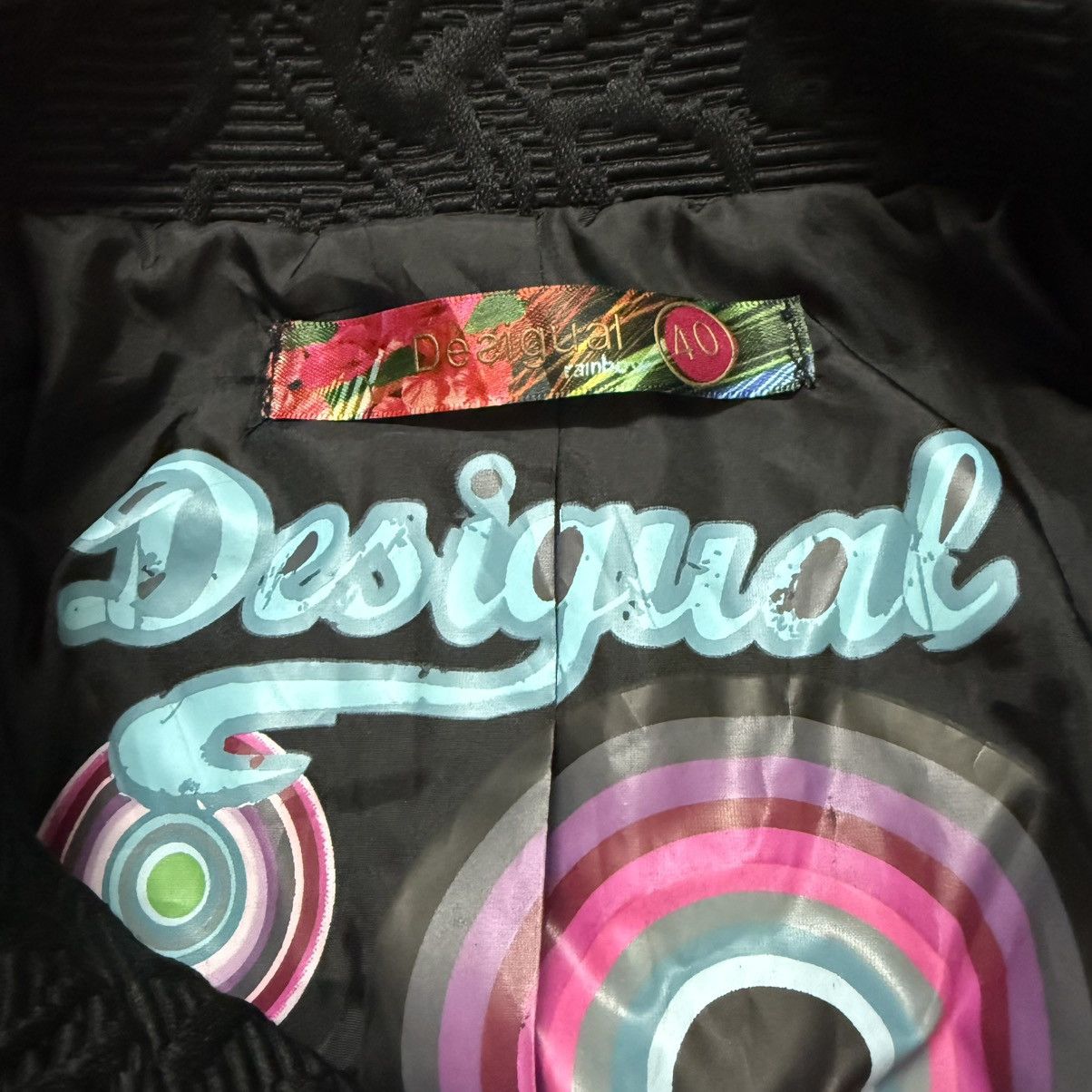 Desigual Desigual Rainbow Trench Coat Size S / US 4 / IT 40 - 11 Thumbnail