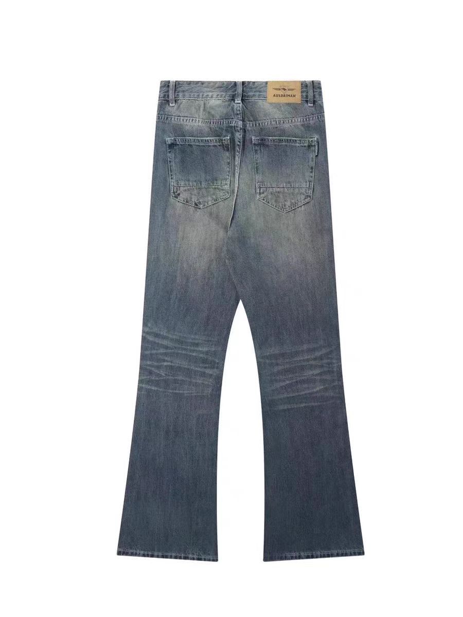 Japanese Brand × Jean Washed micro flare vintage casual jeans Size US 32 / EU 48 - 6 Thumbnail