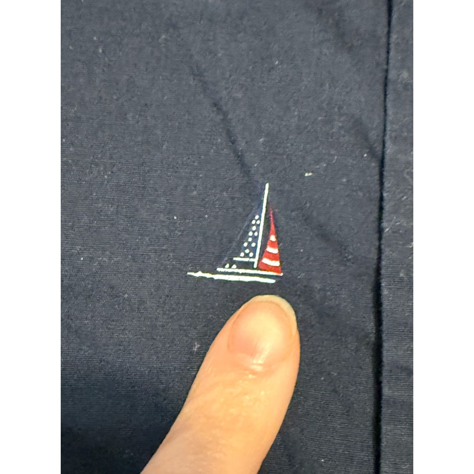 Croft & Barrow Croft & Barrow Shirt Men's 2X Big Blue White Red Sail boats Button Up Shirt Size US XXL / EU 58 / 5 - 6 Thumbnail