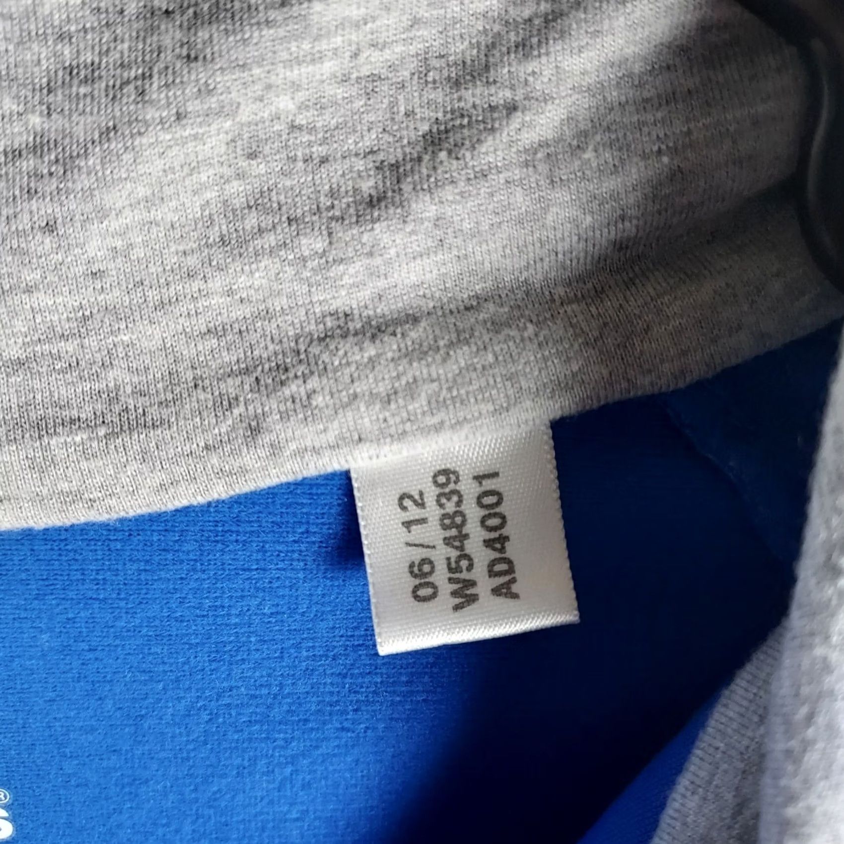 Adidas Adidas Mens L Blue Climalite Track Jacket Full Zip Training Athletic Shirt Size US L / EU 52-54 / 3 - 5 Thumbnail