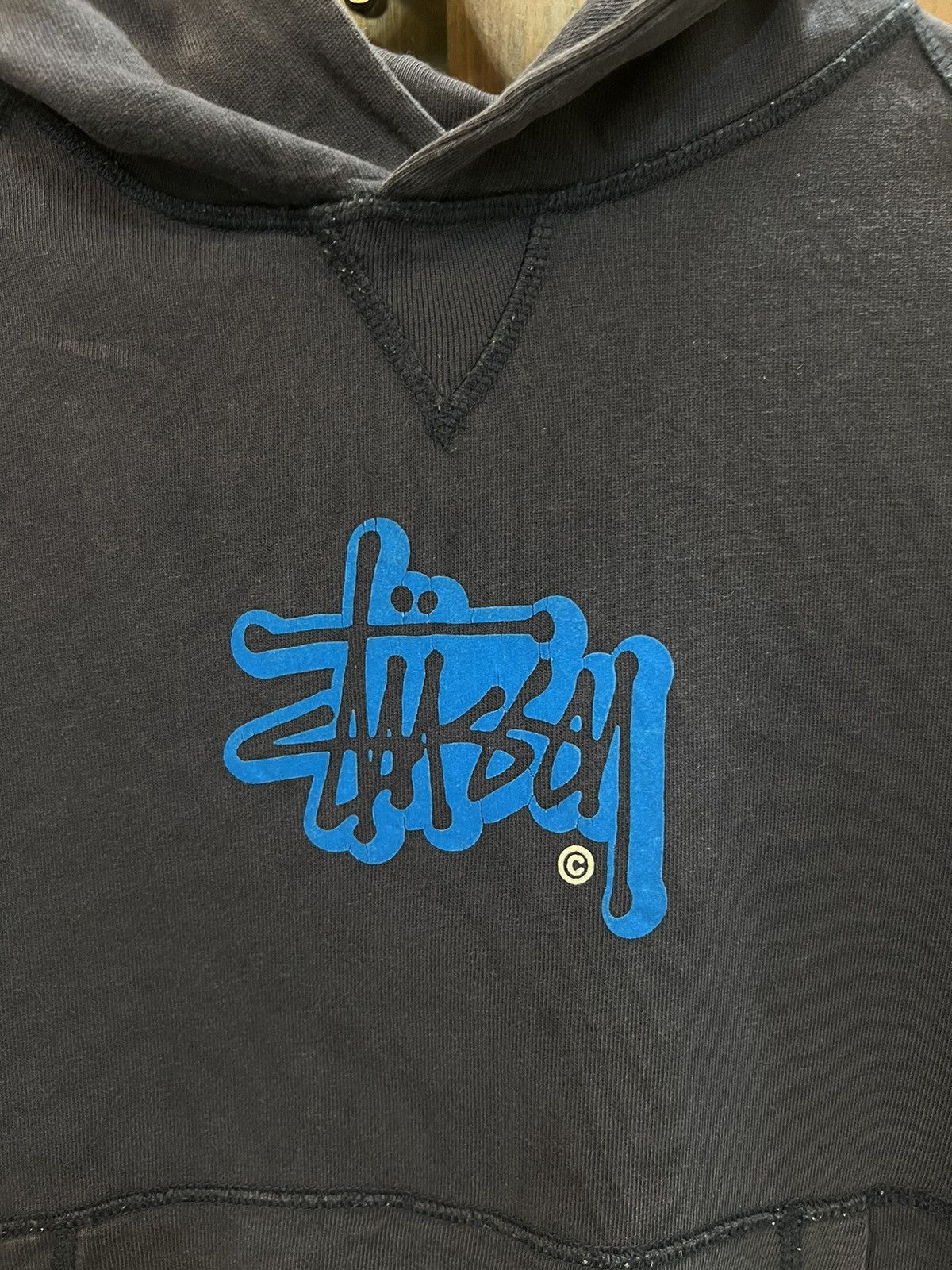 Stussy Vintage Stussy Center Logo Hoodies Size US M / EU 48-50 / 2 - 2 Thumbnail