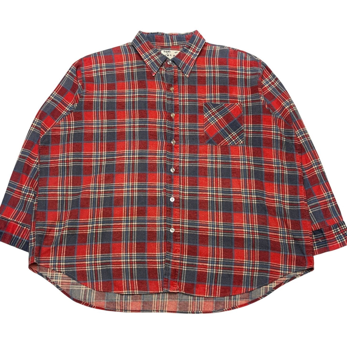 Sears Vintage Sears Flannel 75% Cotton Plain Shirt Men's XXL 2XL Size US XXL / EU 58 / 5 - 1 Thumbnail