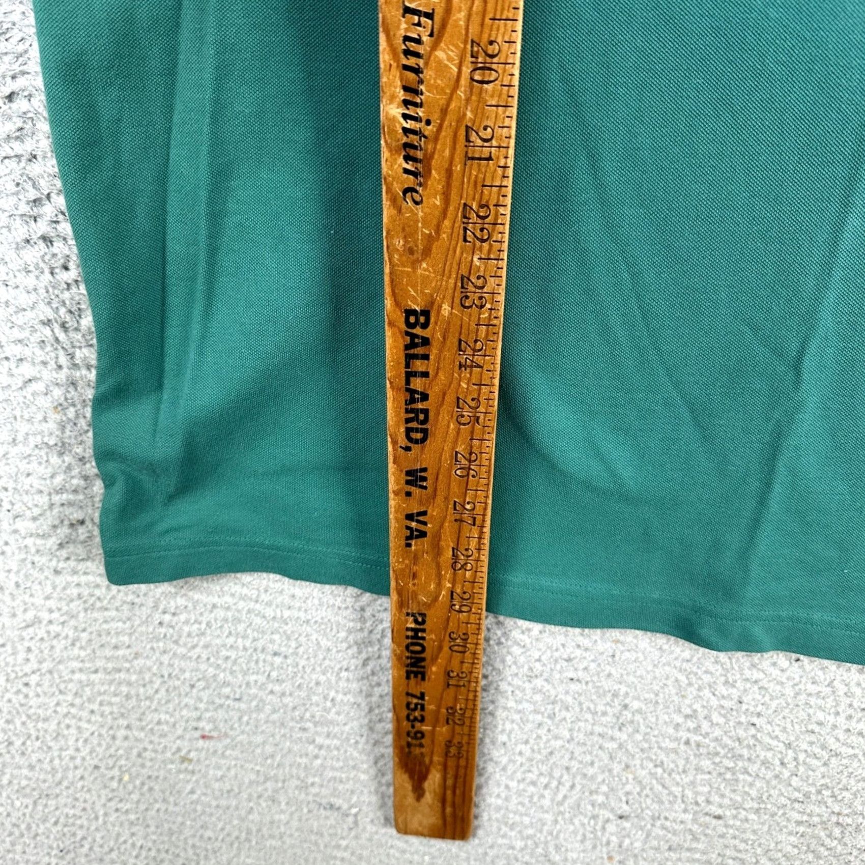 Charles Tyrwhitt Charles Tyrwhitt Polo Shirt Men XL Green Short Sleeve Rugby Logo Outdoor Comfort Breathable Collared Solid Cotton Spandex Size US XL / EU 56 / 4 - 7 Thumbnail
