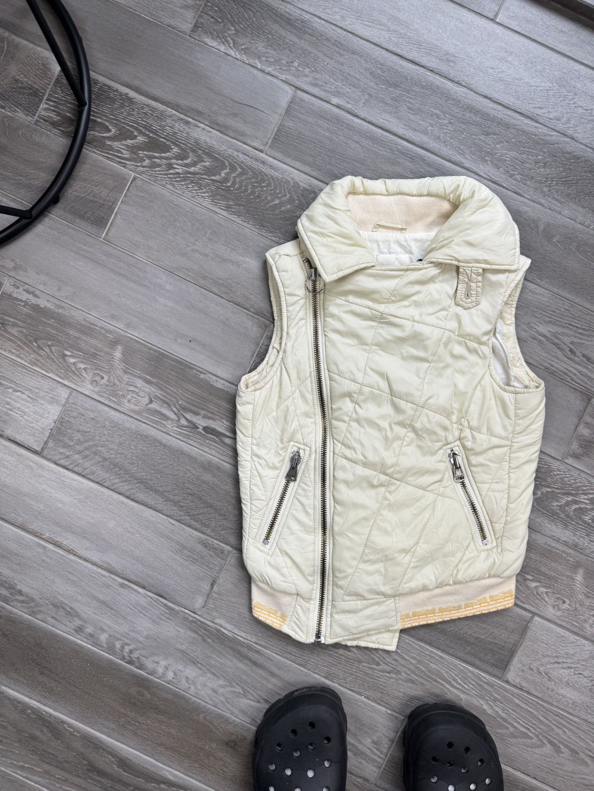 Diesel Y2K Beige Avant Gard Diesel Vests Size XS / US 0-2 / IT 36-38 - 2 Thumbnail