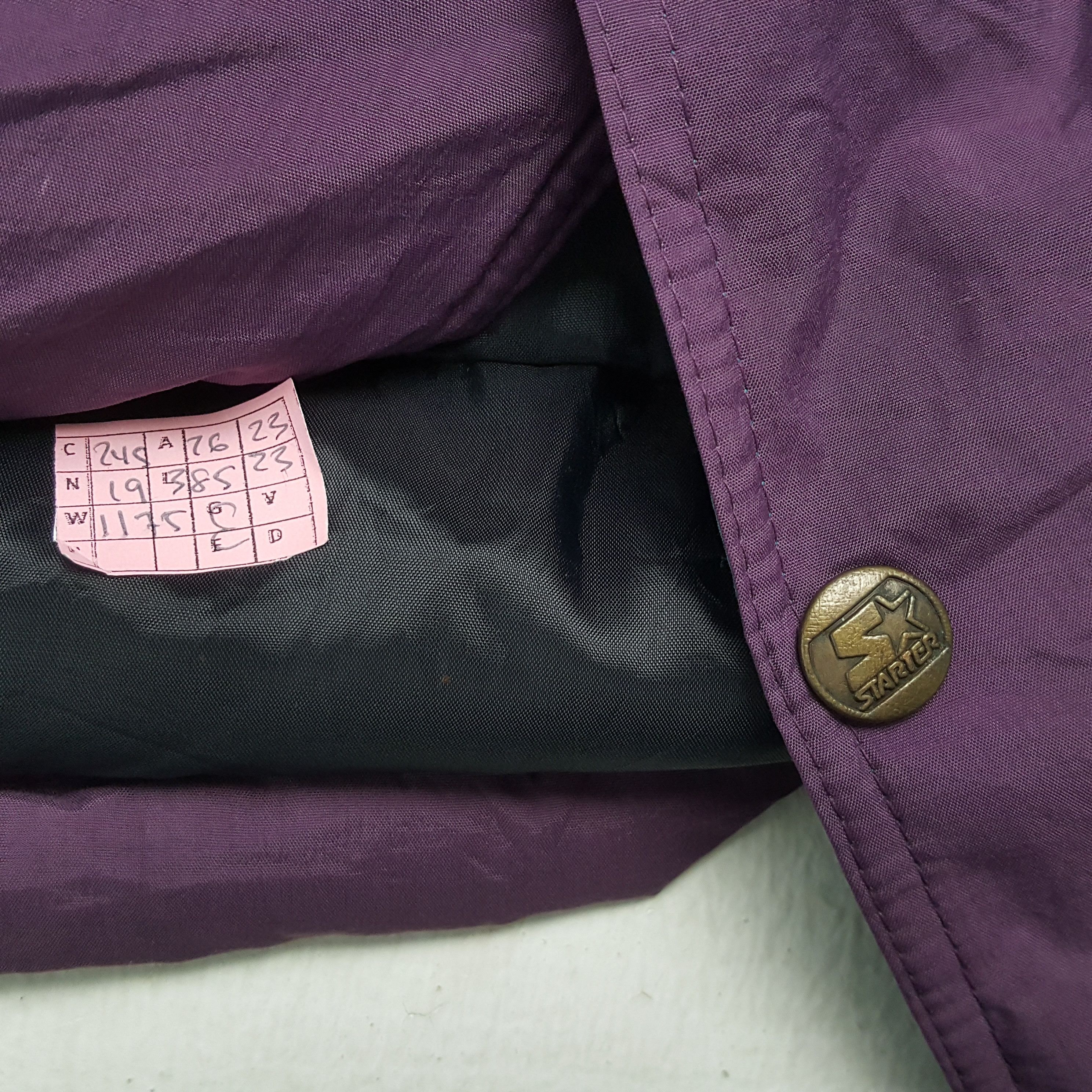 NHL × Starter × Vintage MIGHTY DUCKS NHL Hockey Ice Team Starter Jacket Size US XL / EU 56 / 4 - 8 Thumbnail