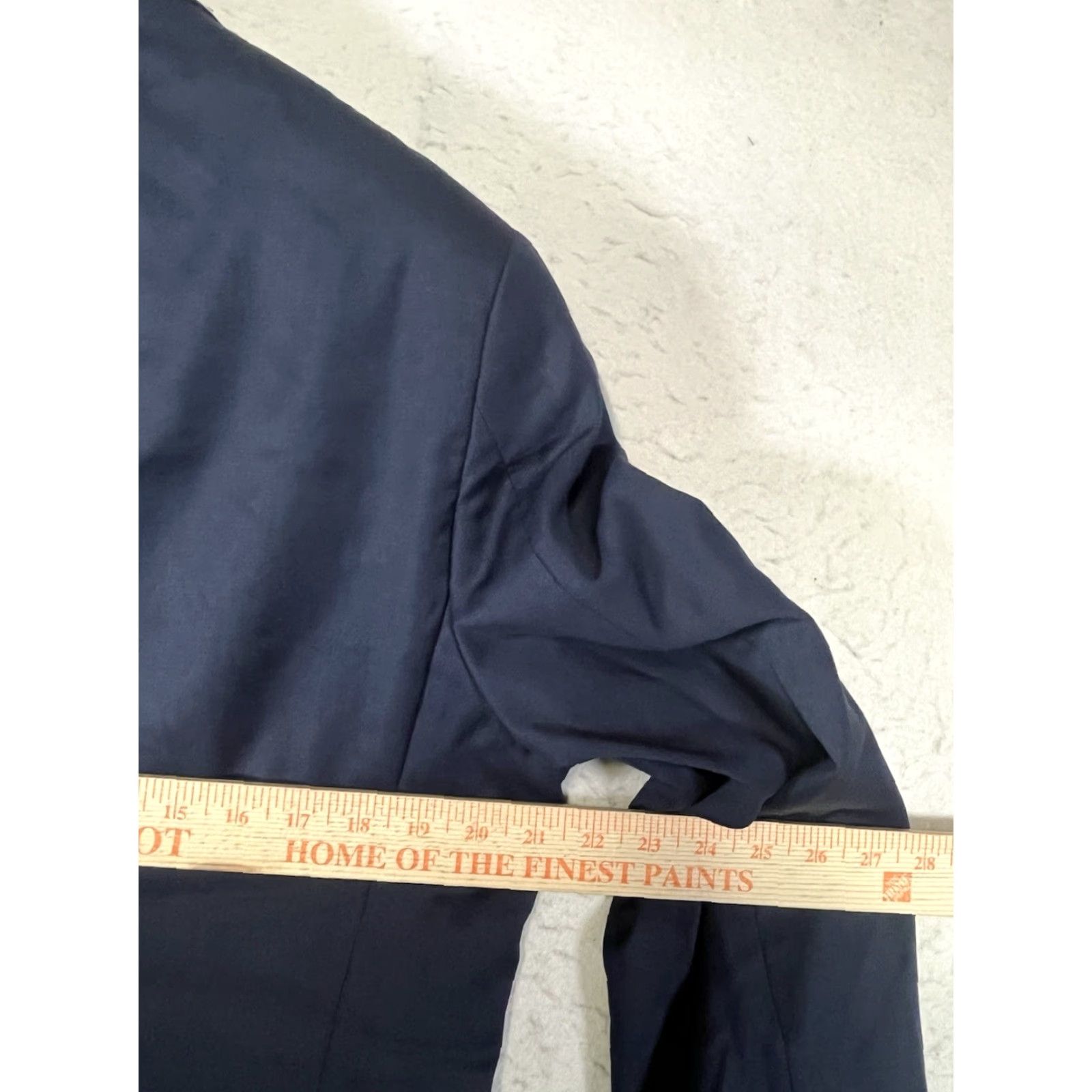 Ralph Lauren Lauren Ralph Lauren Mens Blazer Jacket 42R Wool Black Notch Lapel 100% Wool Formal Suit Coat Single-Breasted Size 42R - 3 Thumbnail