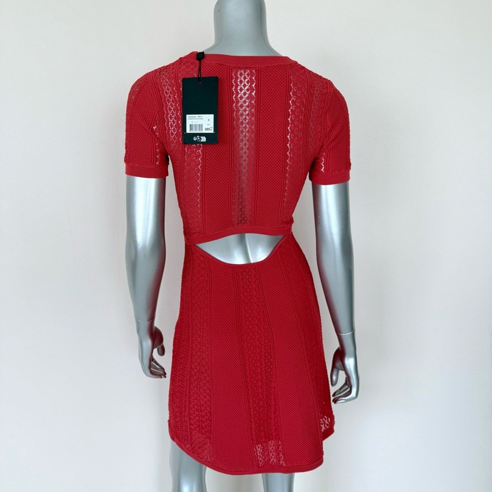 The Kooples NWT!!! The Kooples women red dress size 0 or XS/S Size XS / US 0-2 / IT 36-38 - 5 Thumbnail