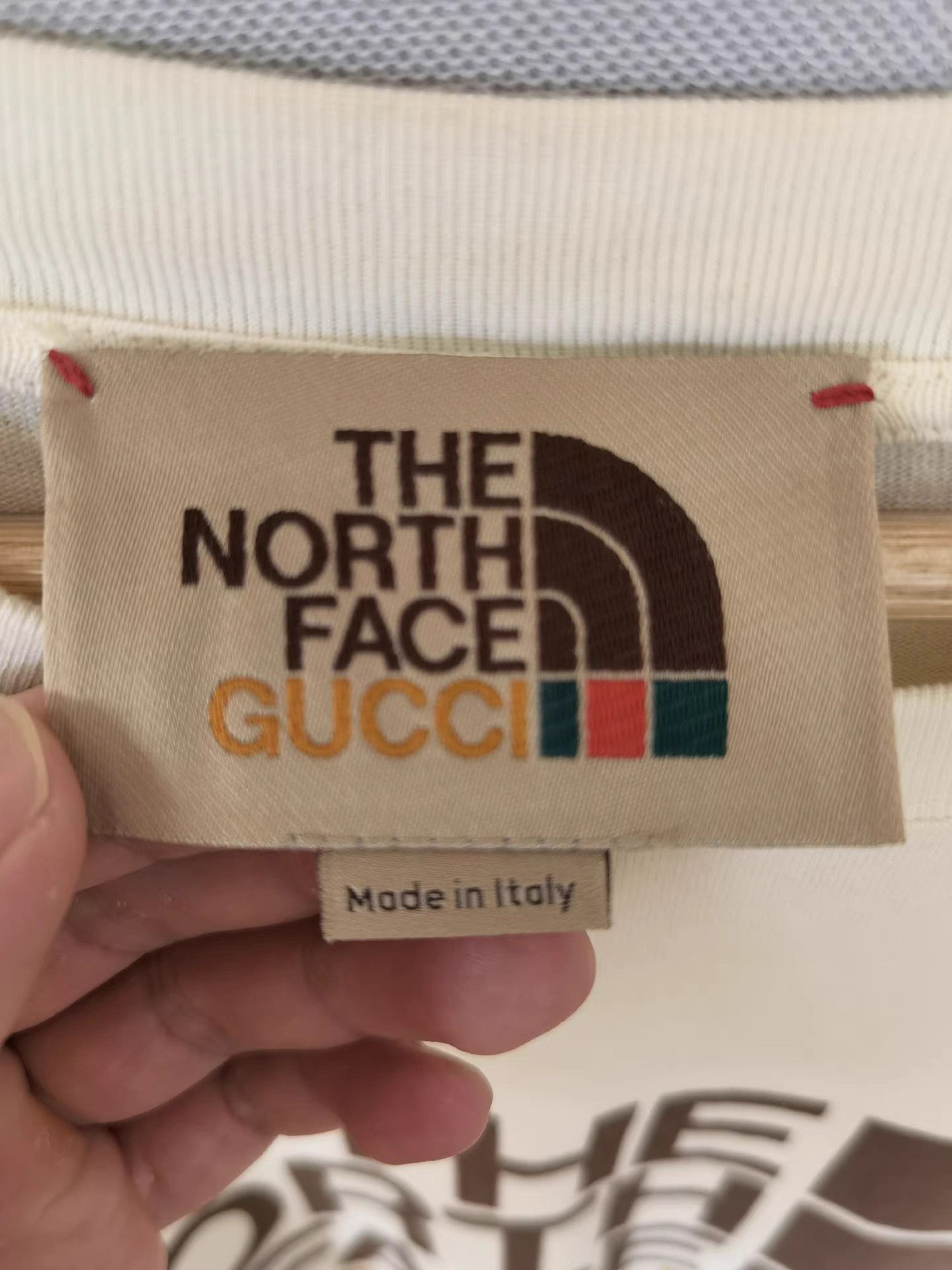 Gucci GUCCI x THE NORTH FACE Collaboration T-Shirt K17 Size US M / EU 48-50 / 2 - 3 Thumbnail