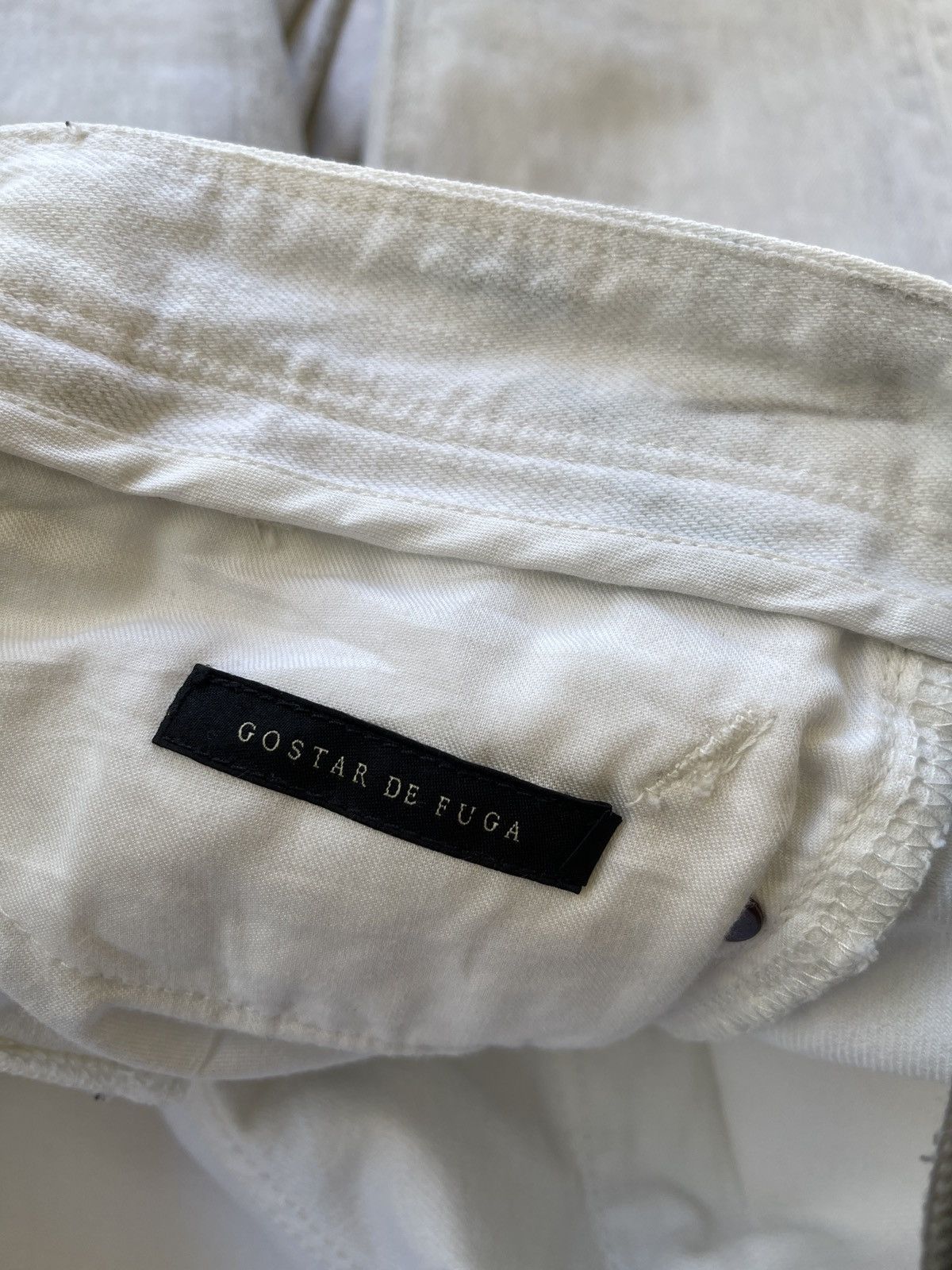 GOSTAR DE FUGA Fuga Dirty Marble Distressed Denim Size US 30 / EU 46 - 10 Thumbnail