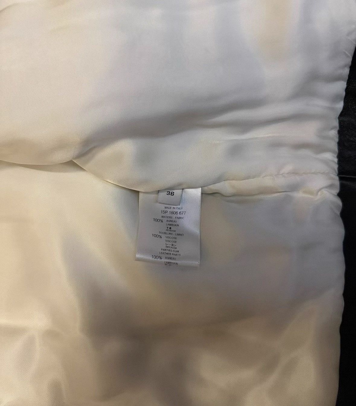 Givenchy Givenchy Size36 Color-Block Furry Lamb Leather Jacket, No A Size US M / EU 48-50 / 2 - 9 Thumbnail