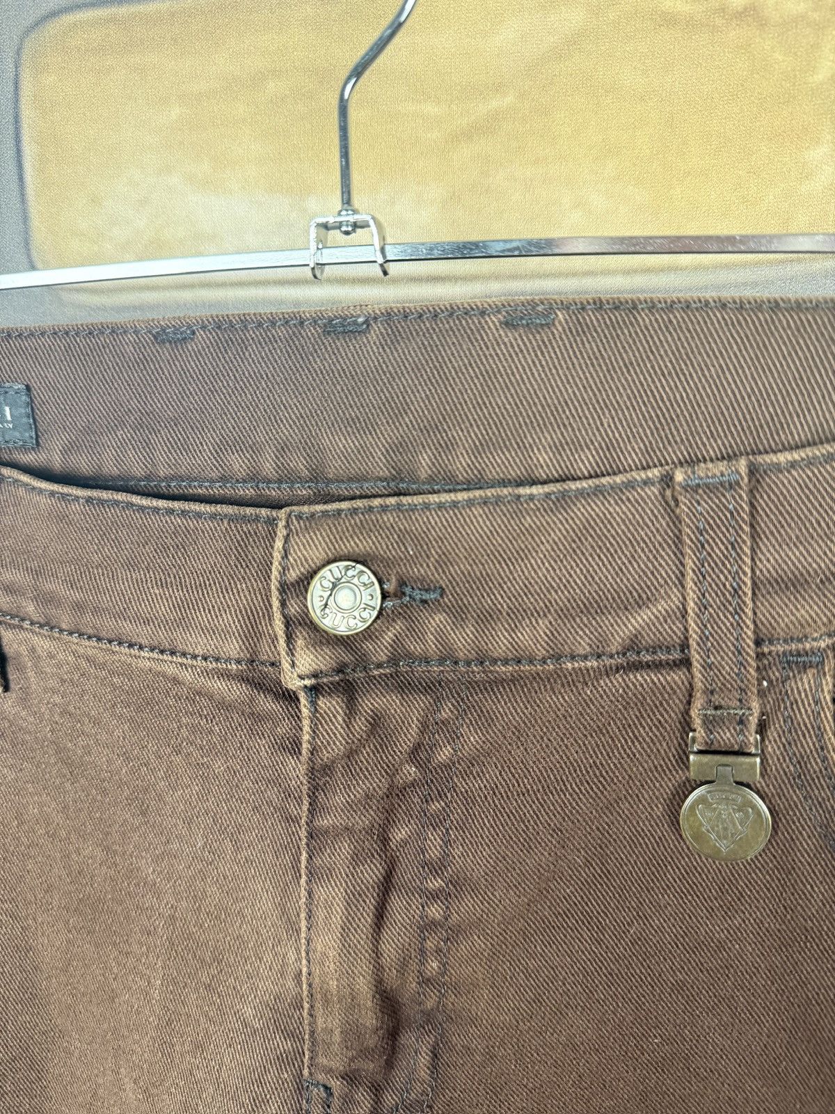 Gucci Very rare gucci chino denim pants Size US 32 / EU 48 - 5 Thumbnail