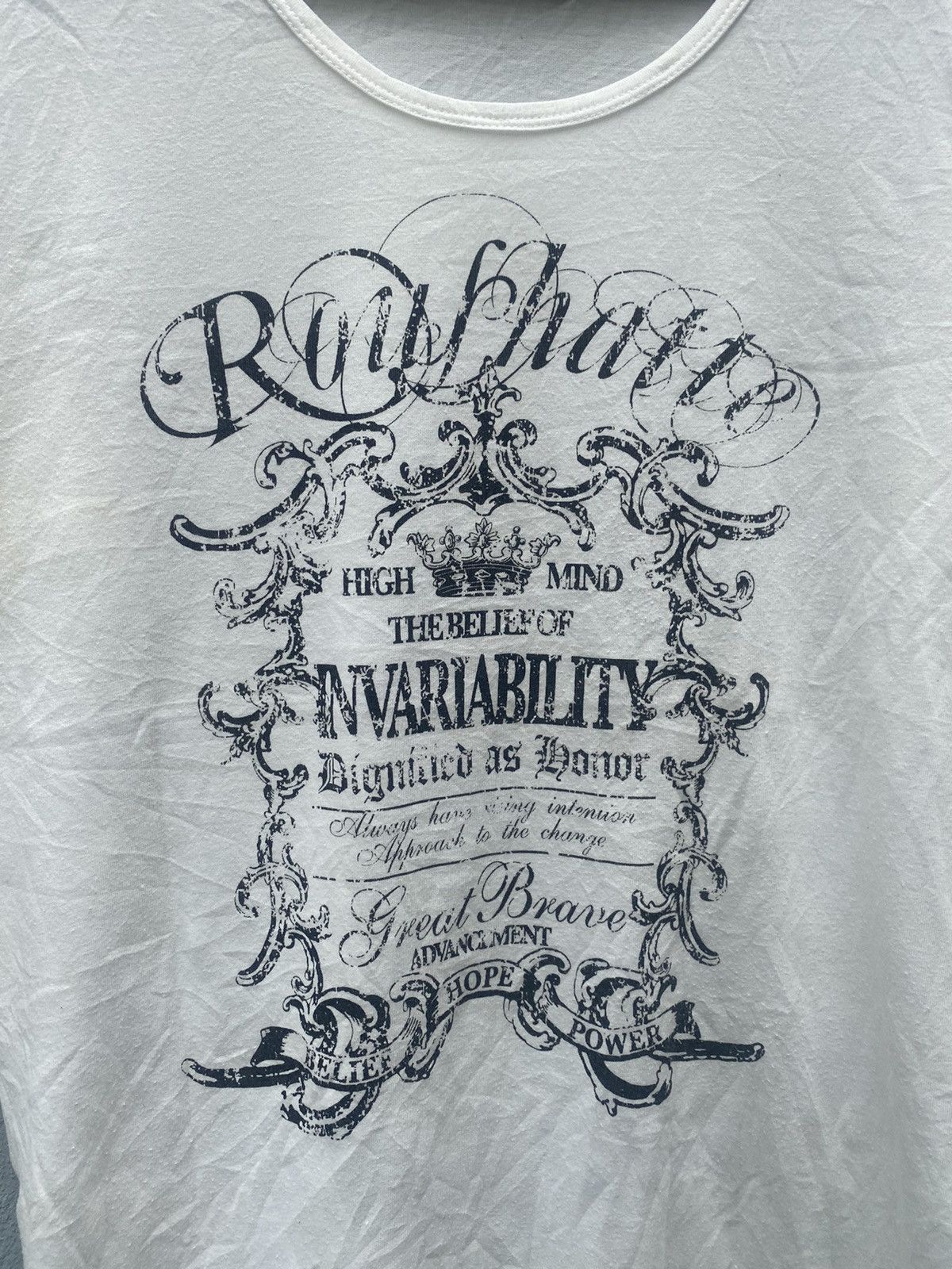 Vintage Roushalle Tribal Tshirt Poem Size US M / EU 48-50 / 2 - 7 Thumbnail