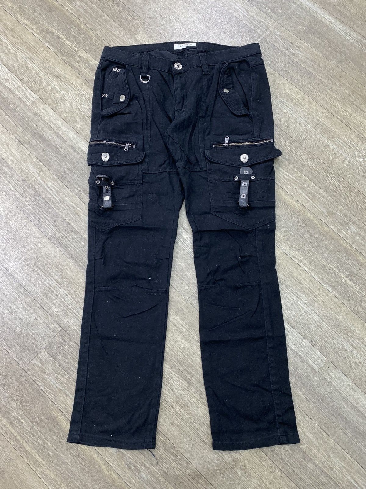 If Six Was Nine 2000s Growth by In The Attic 3D Bondage Punk Lgb Pants Y2K Size US 28 / EU 44 - 1 Thumbnail