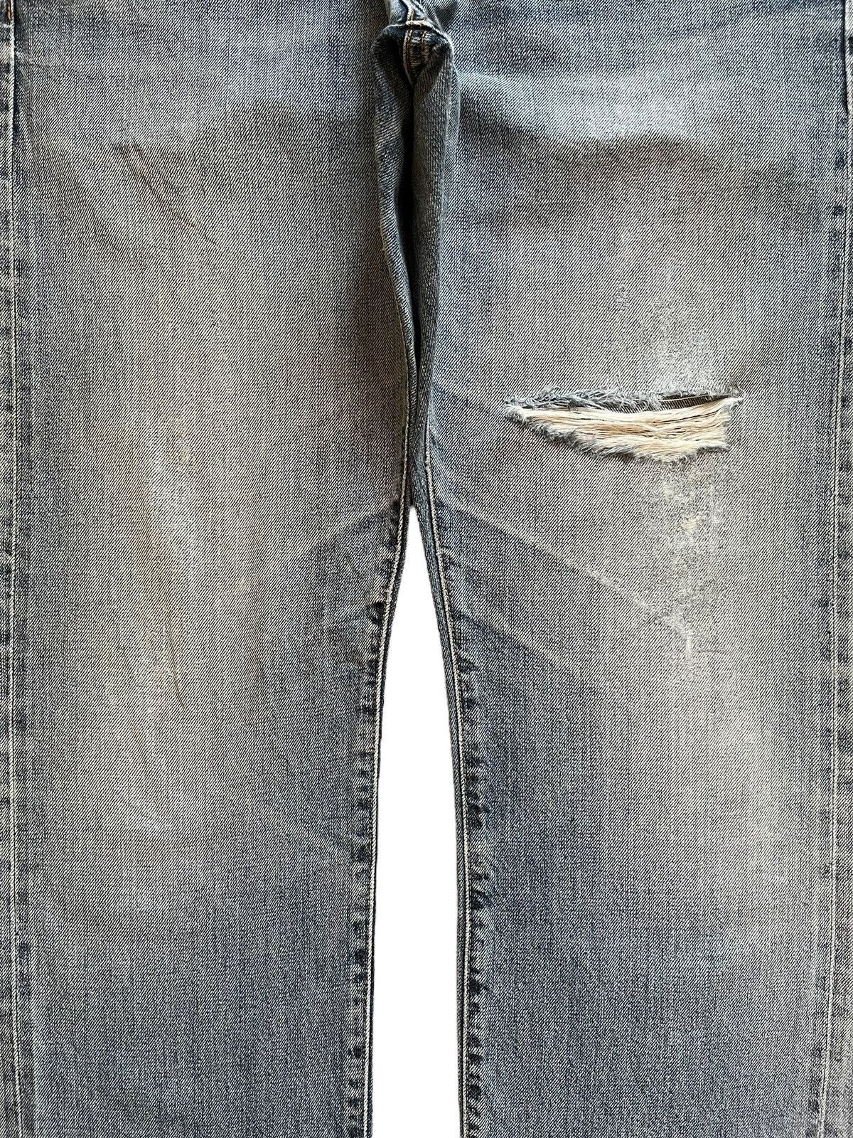 Japanese Brand × Uniqlo SALES🔥Vintage Uniqlo Selvedge Faded Wash Loose Jeans Size US 35 - 6 Thumbnail