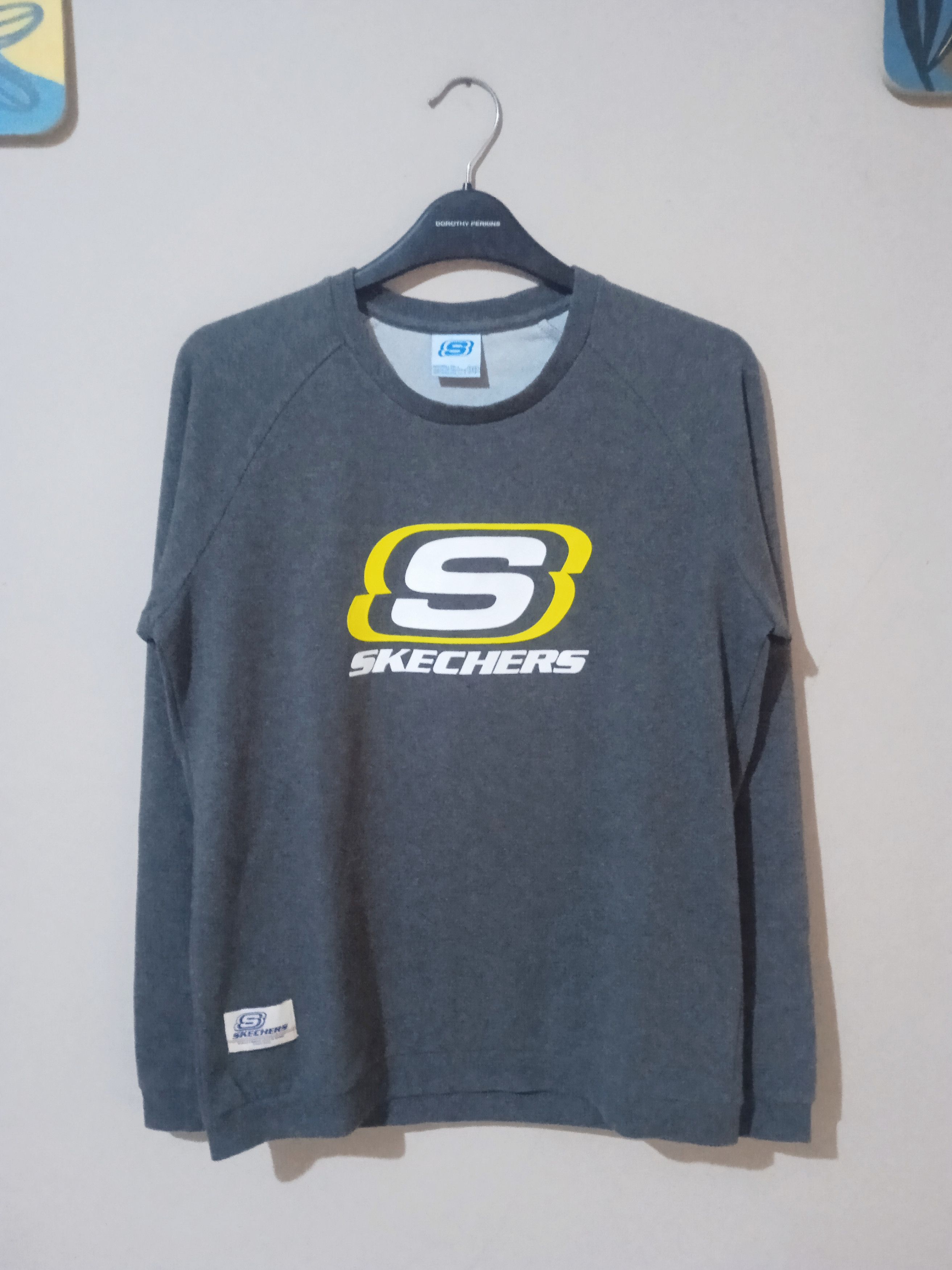SKECHERS Skechers Big Logo Sweatshirt Size US S / EU 44-46 / 1 - 1 Thumbnail