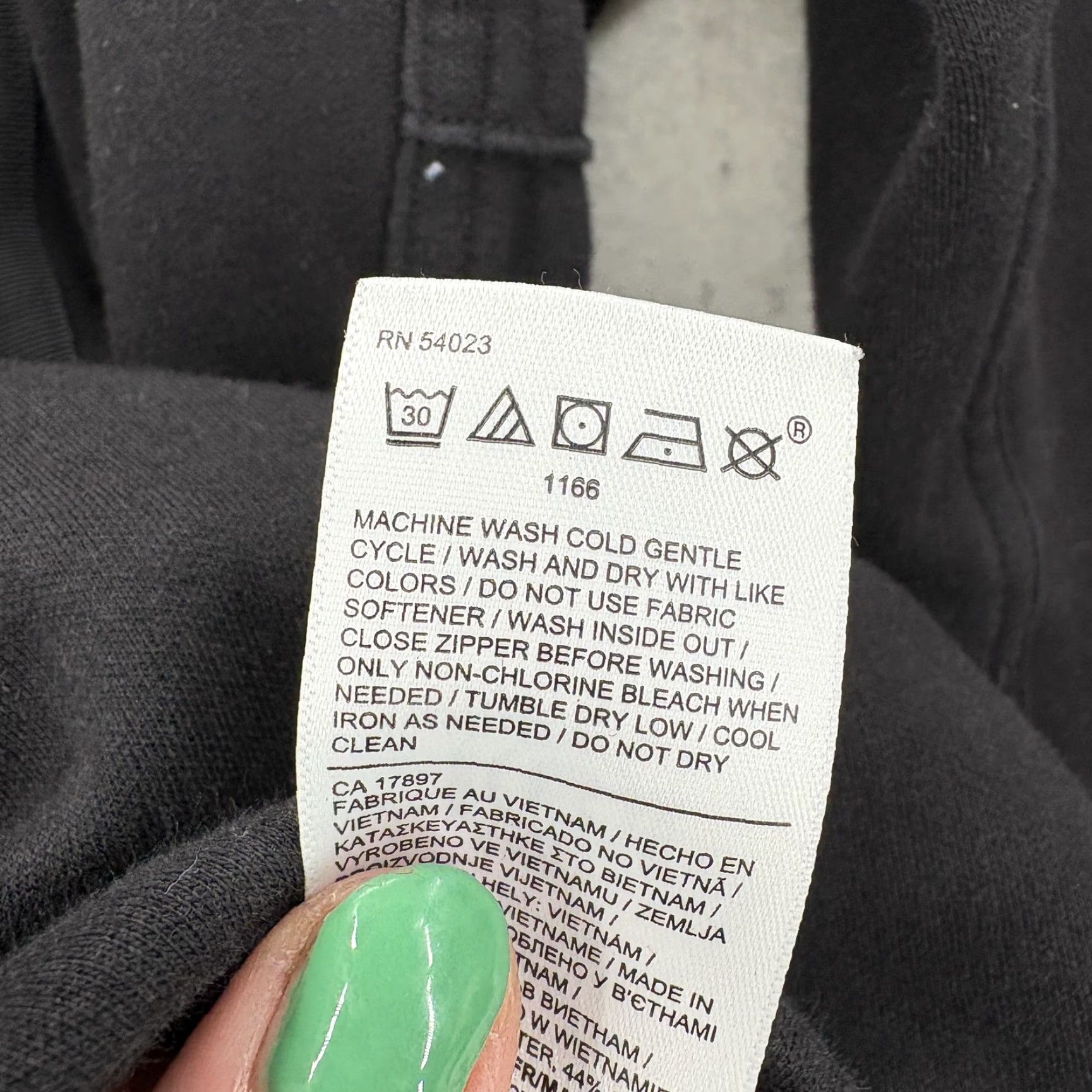 Athleta Athleta Moto Jacket Womens XL Black Fleece Quilted Zip Pockets Biker Casual Size XL / US 12-14 / IT 48-50 - 6 Thumbnail