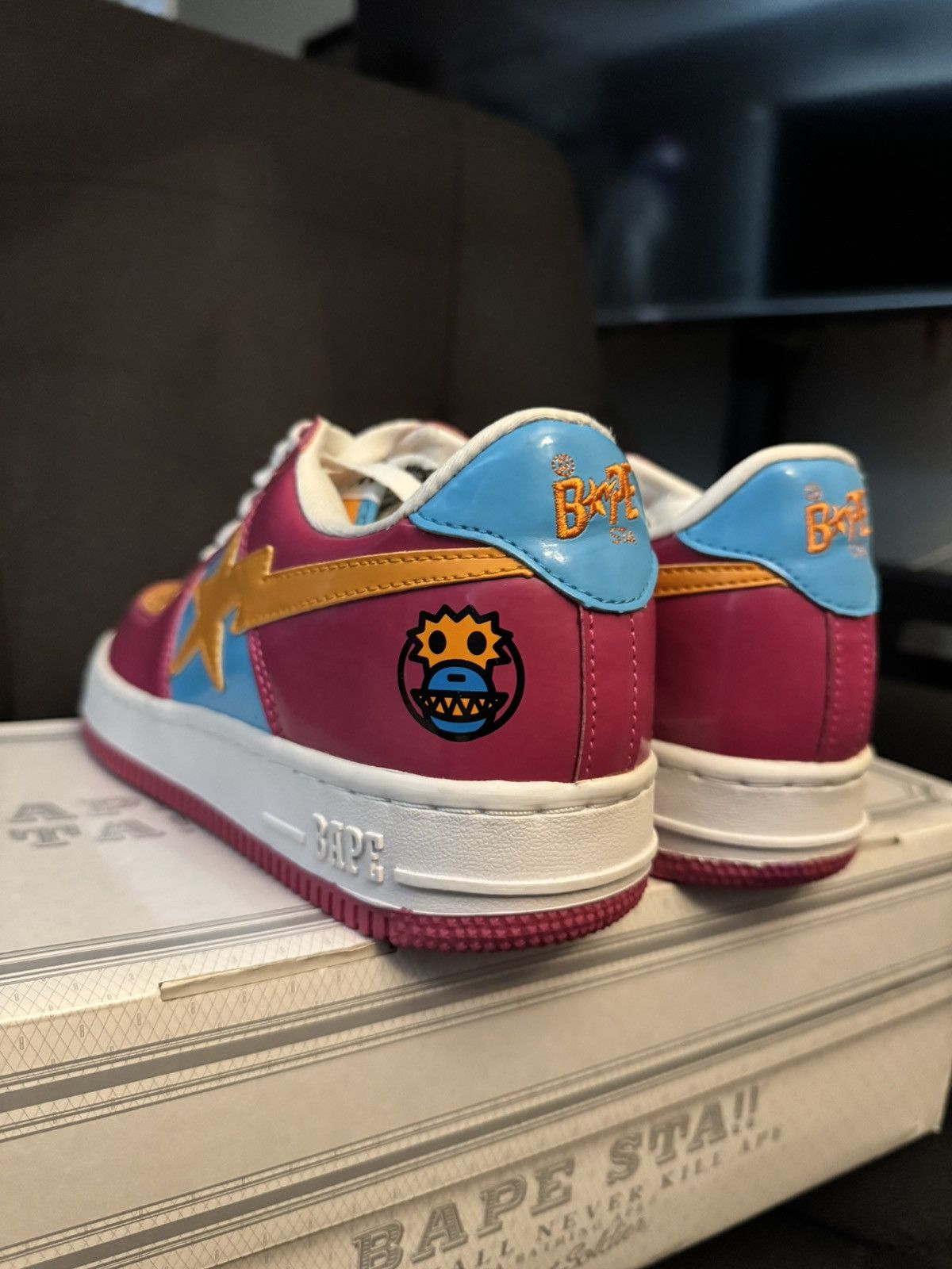 Bape Baby Milo Bapesta Size US 8.5 / EU 41-42 - 3 Thumbnail