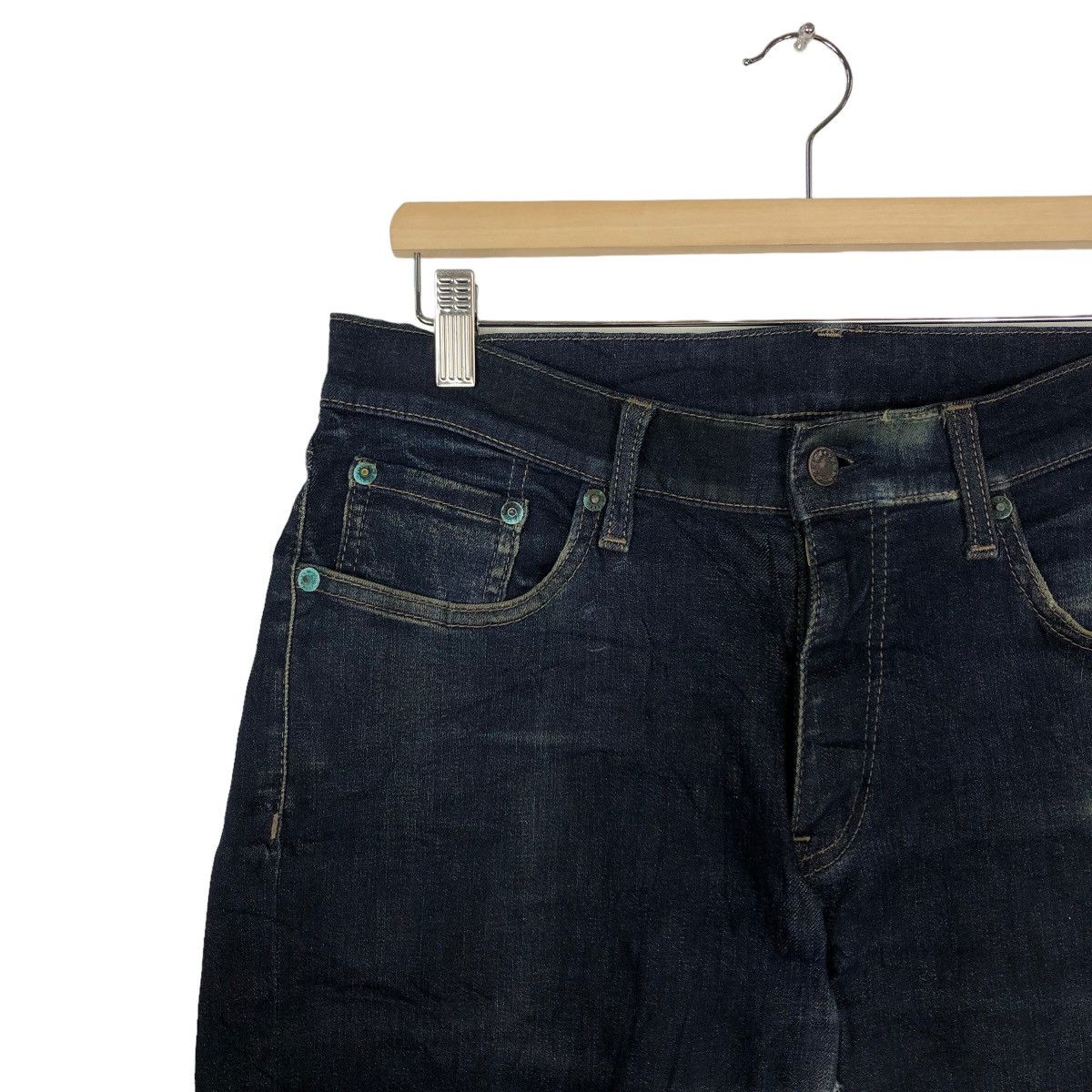 Japanese Brand 🔥90’s Rare Denim Jeans Inspire Rick Owens Size US 32 / EU 48 - 6 Thumbnail