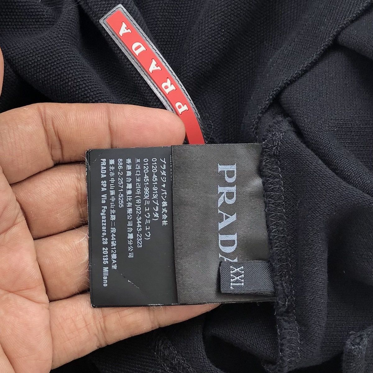 Prada Prada Red Ted Linea Rossa Polo Size US XL / EU 56 / 4 - 12 Thumbnail