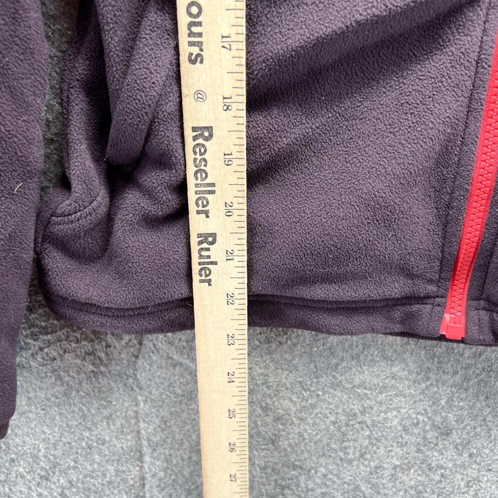 The North Face VINTAGE? The North Face Sweater Women XS Polartec Burgundy Full Zip Fleece Jacket Size XS / US 0-2 / IT 36-38 - 7 Thumbnail