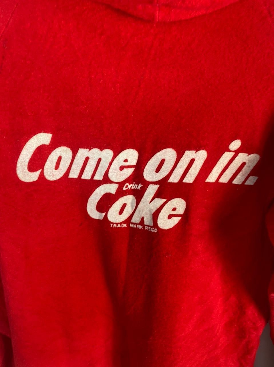 Coca Cola × Vintage “Come on in coke “ long sleeve hoodie shirt by Coca-Cola Size US M / EU 48-50 / 2 - 9 Thumbnail