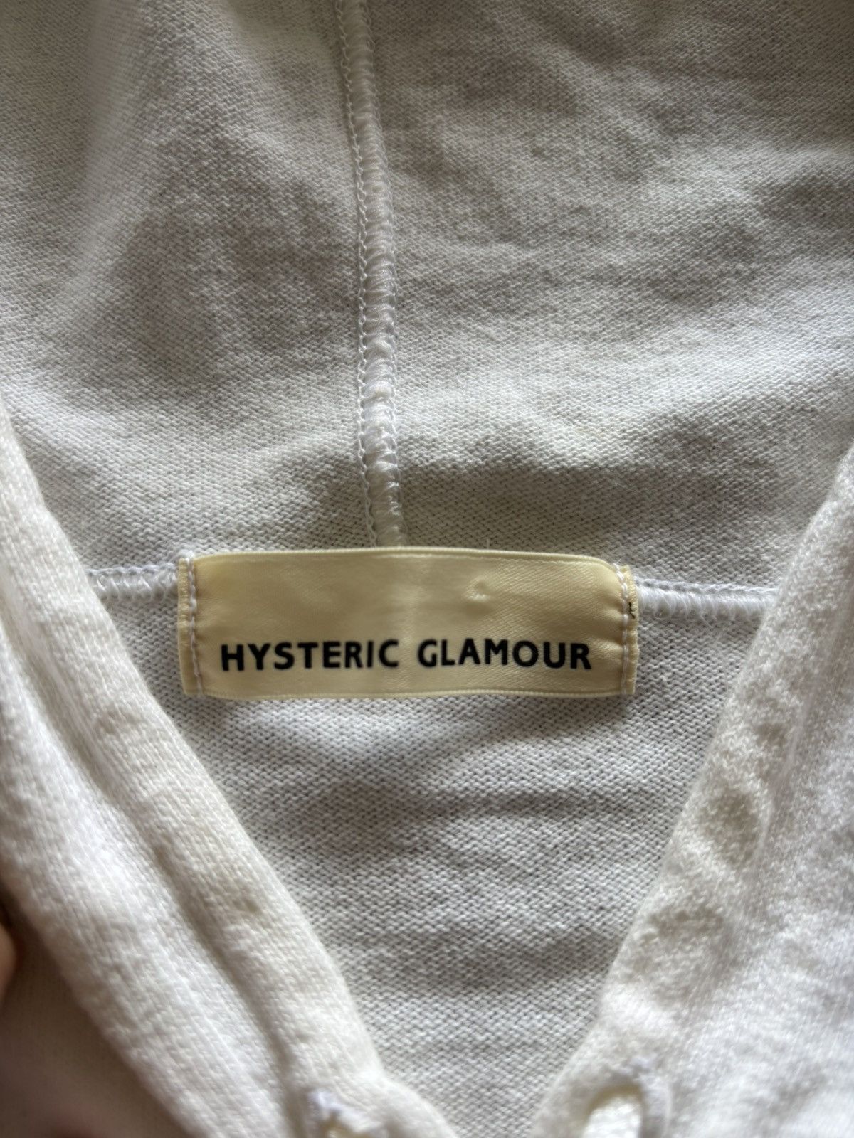 Designer × Hysteric Glamour × Japanese Brand VINTAGE HYSTERIC GLAMOUR HOODIE “SLICK” PRODUCTION Size US L / EU 52-54 / 3 - 4 Thumbnail