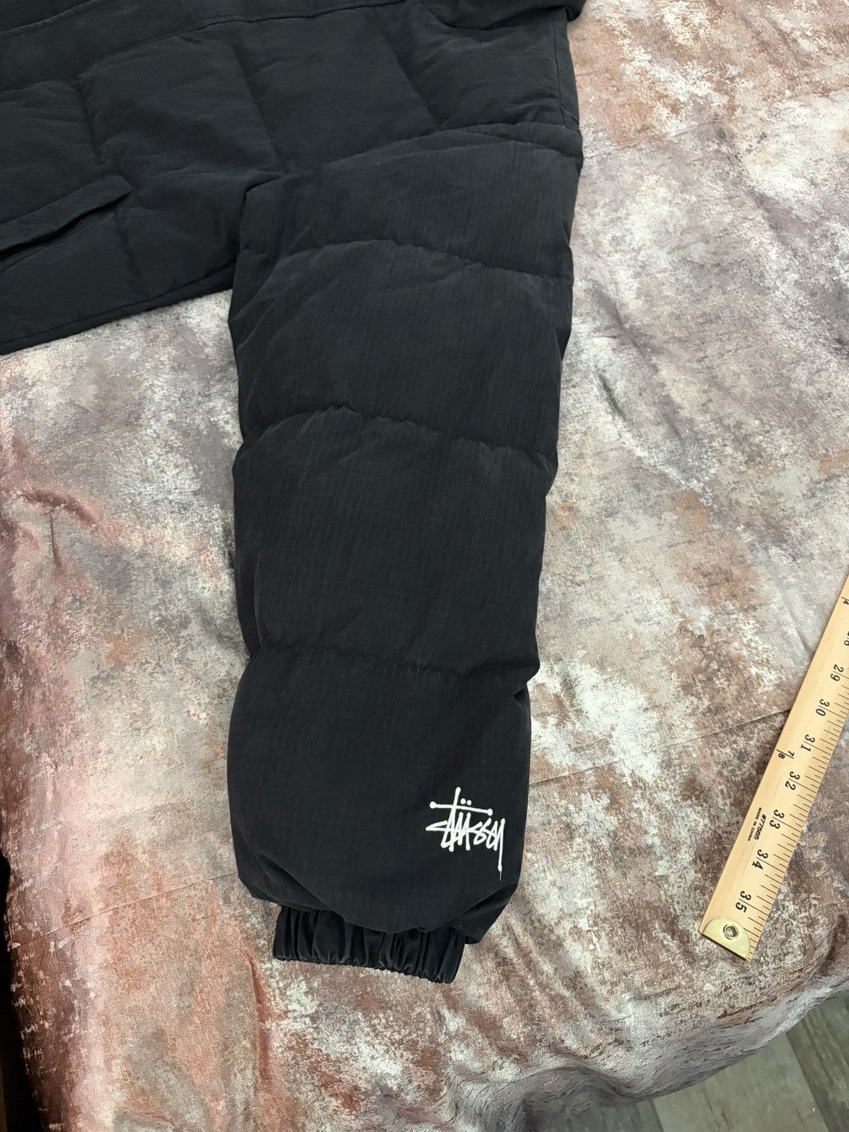 Stussy Stussy Ripstop Down Puffer Jacket Medium Black Size US M / EU 48-50 / 2 - 7 Thumbnail