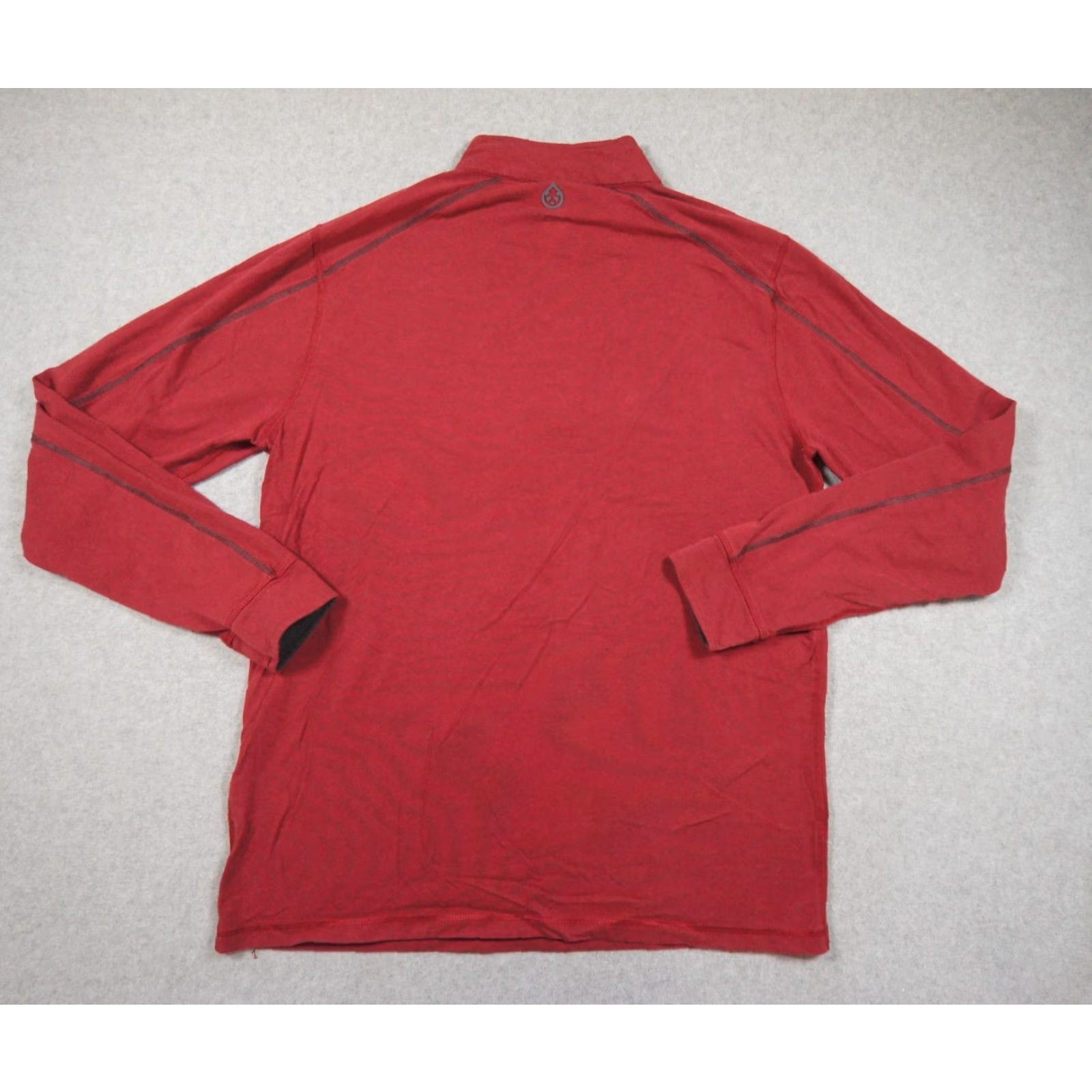 Vintage VINTAGE TASC Performance Shirt Mens Medium Red Long Sleeve 1/4 Zip Outdoor Bamboo Blend shirt Mens M Red 1/4 Zip Outdoor Built-In Logo Size US M / EU 48-50 / 2 - 4 Thumbnail