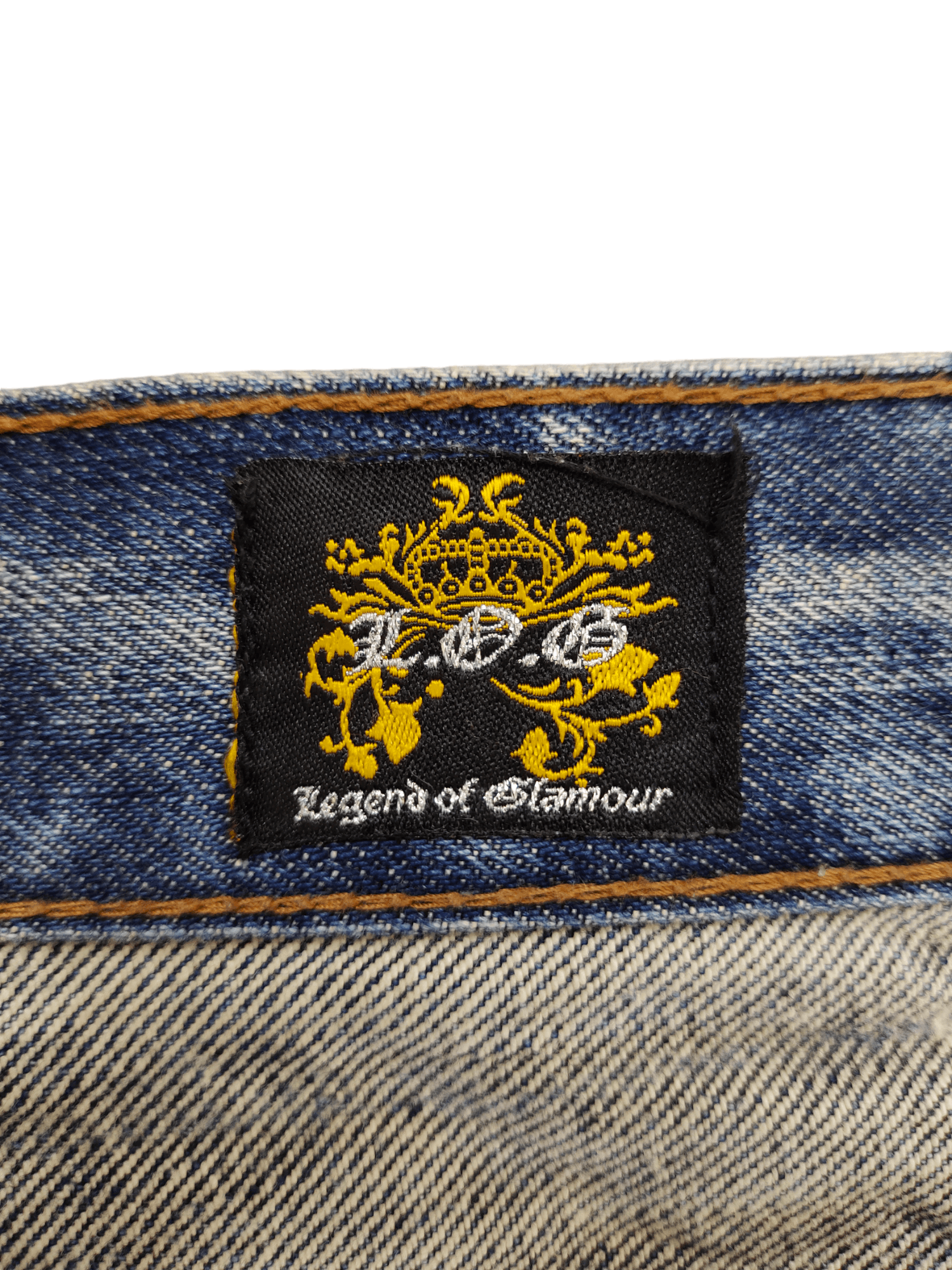 Hysteric Glamour Flare Jeans Legend Of Glamour Studded Distress Denim Bootcut Size US 30 / EU 46 - 22 Thumbnail