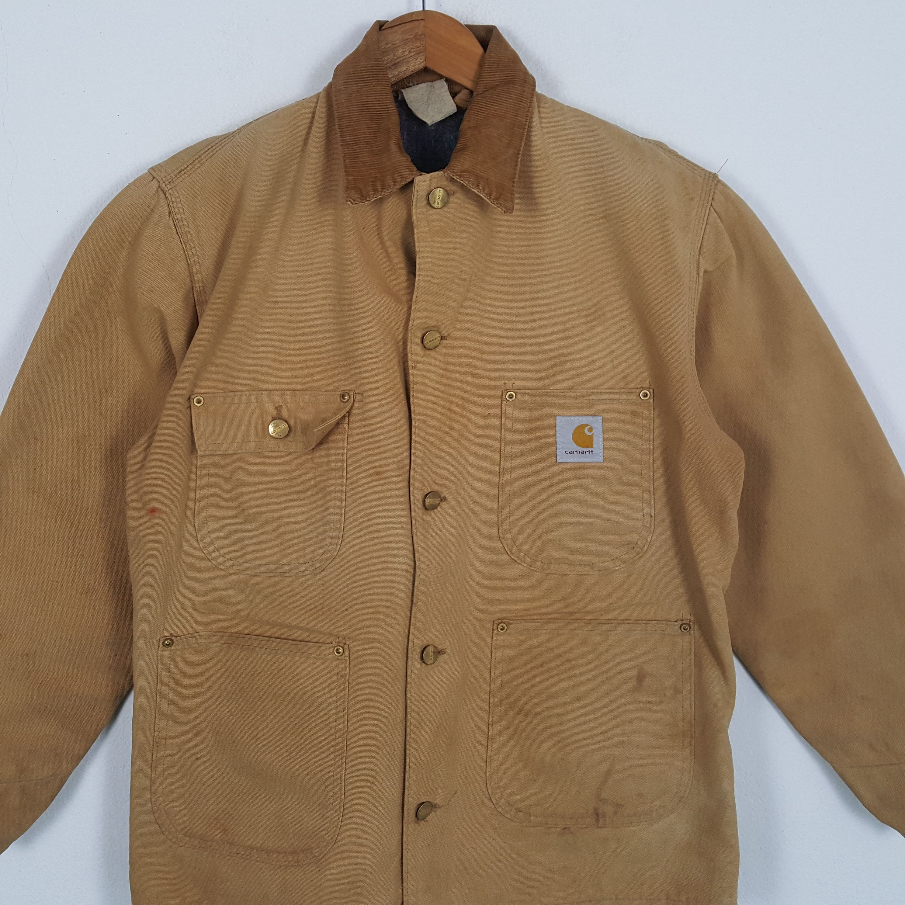 Carhartt × Vintage Vintage CARHARTT American Work Wear Style Jacket Size US L / EU 52-54 / 3 - 2 Thumbnail
