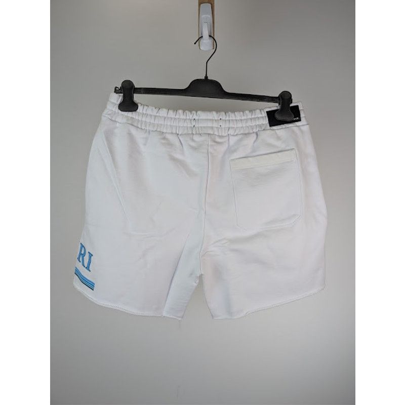 Amiri o1rshd1 MA Bar Watercolor Logo Short in White Size US 36 / EU 52 - 10 Thumbnail
