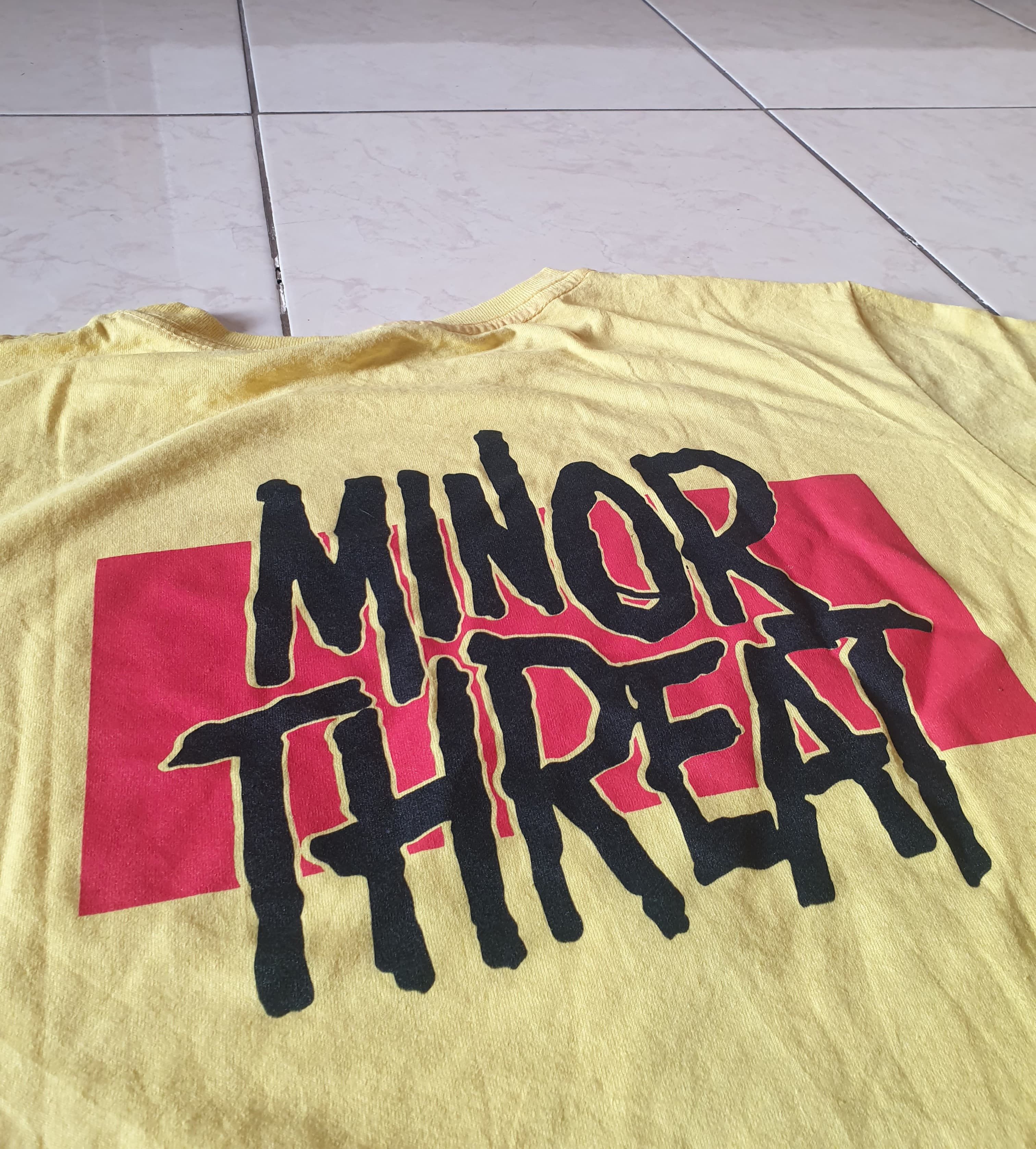 Band Tees Vtg Minor Threat Y2k Tee Size US XL / EU 56 / 4 - 1 Thumbnail