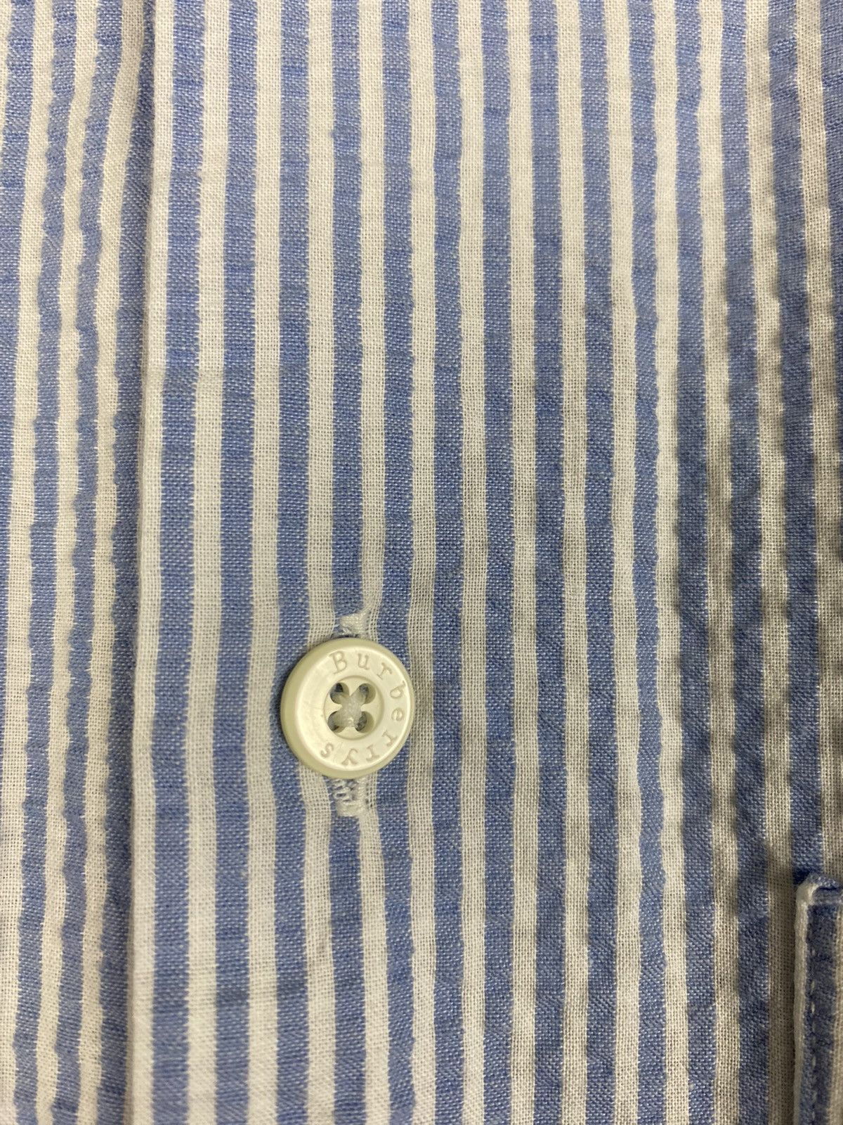 Burberry × Vintage Vintage Burberry Woven Button Up Shirt Size US M / EU 48-50 / 2 - 4 Thumbnail