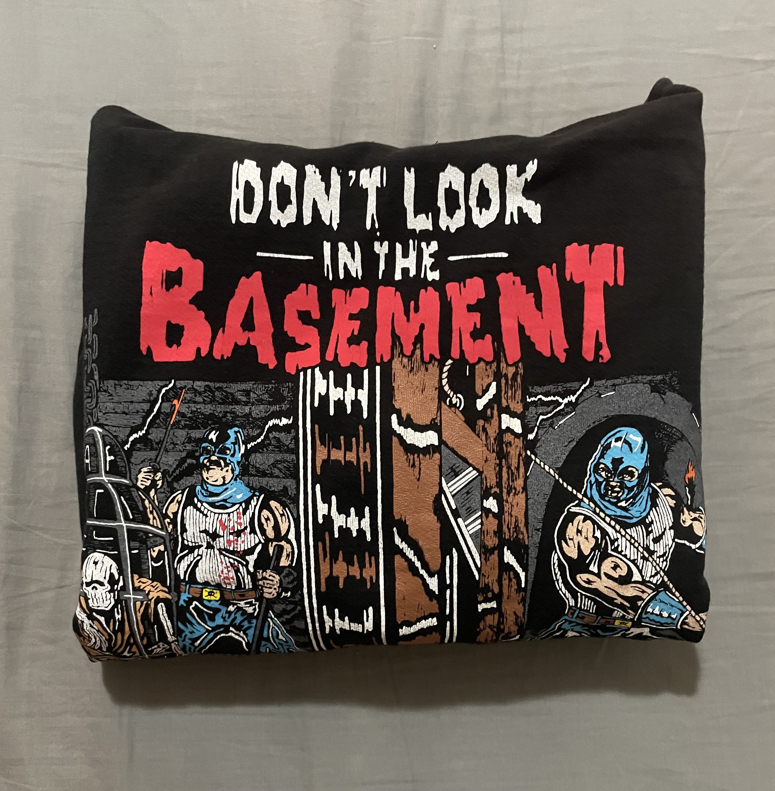 Warren Lotas Warren Lotas Large Hooded Sweatshirt "Basement" Black Size US L / EU 52-54 / 3 - 1 Thumbnail