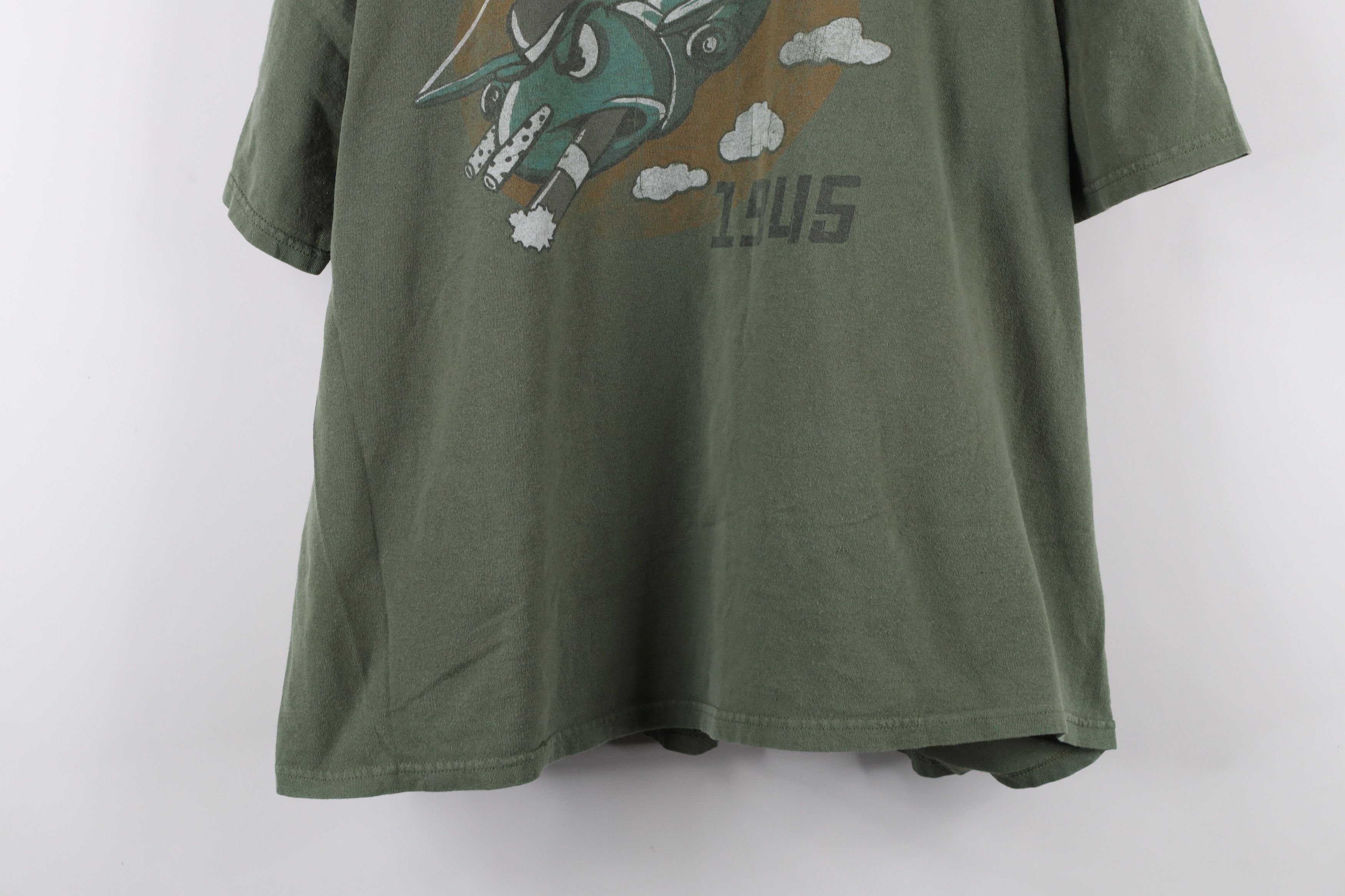 Vintage Vintage Y2K Streetwear 22nd Bomb Squadron War II T-Shirt Size US XXL / EU 58 / 5 - 3 Thumbnail